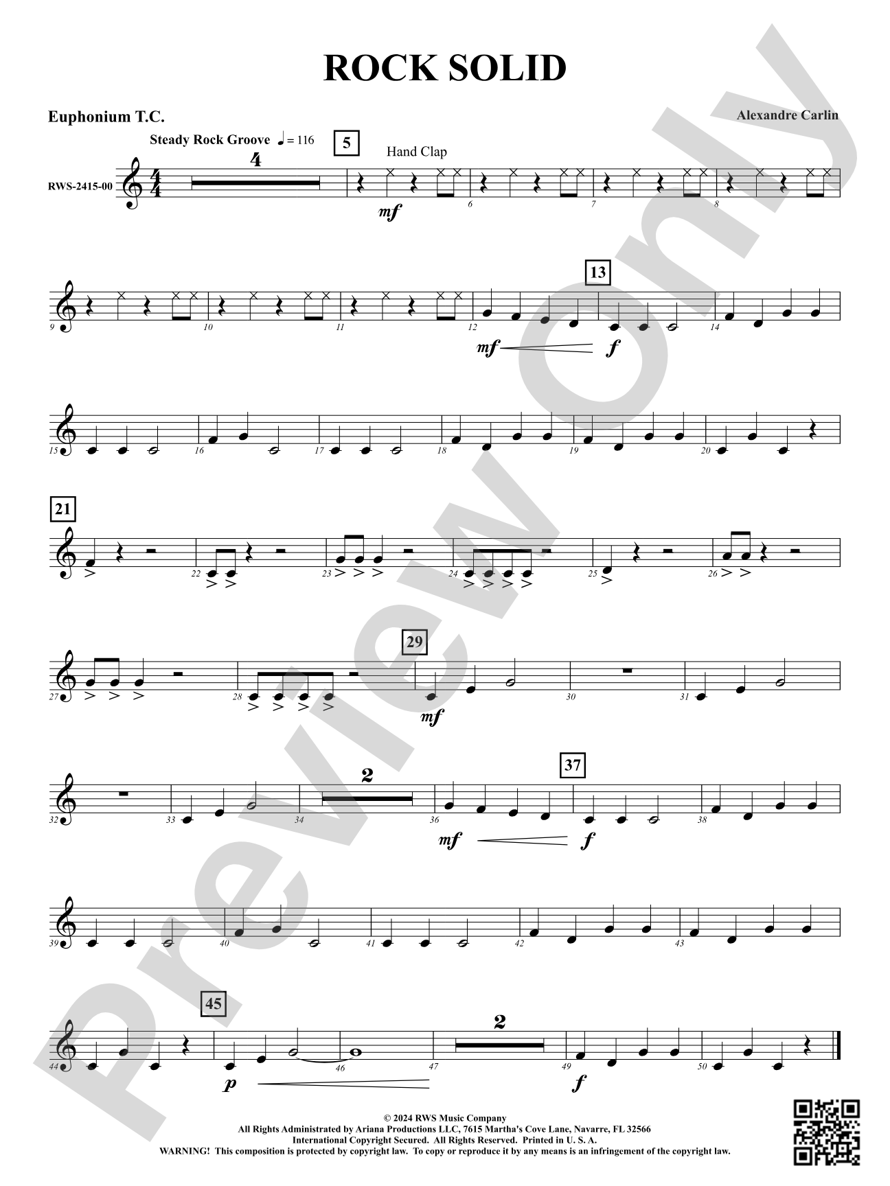 Rock Solid: Baritone T.C.