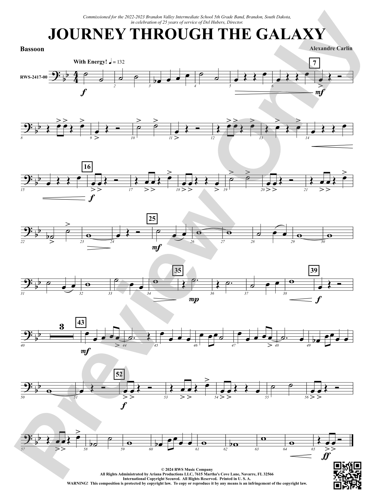 Journey Through the Galaxy: Bassoon