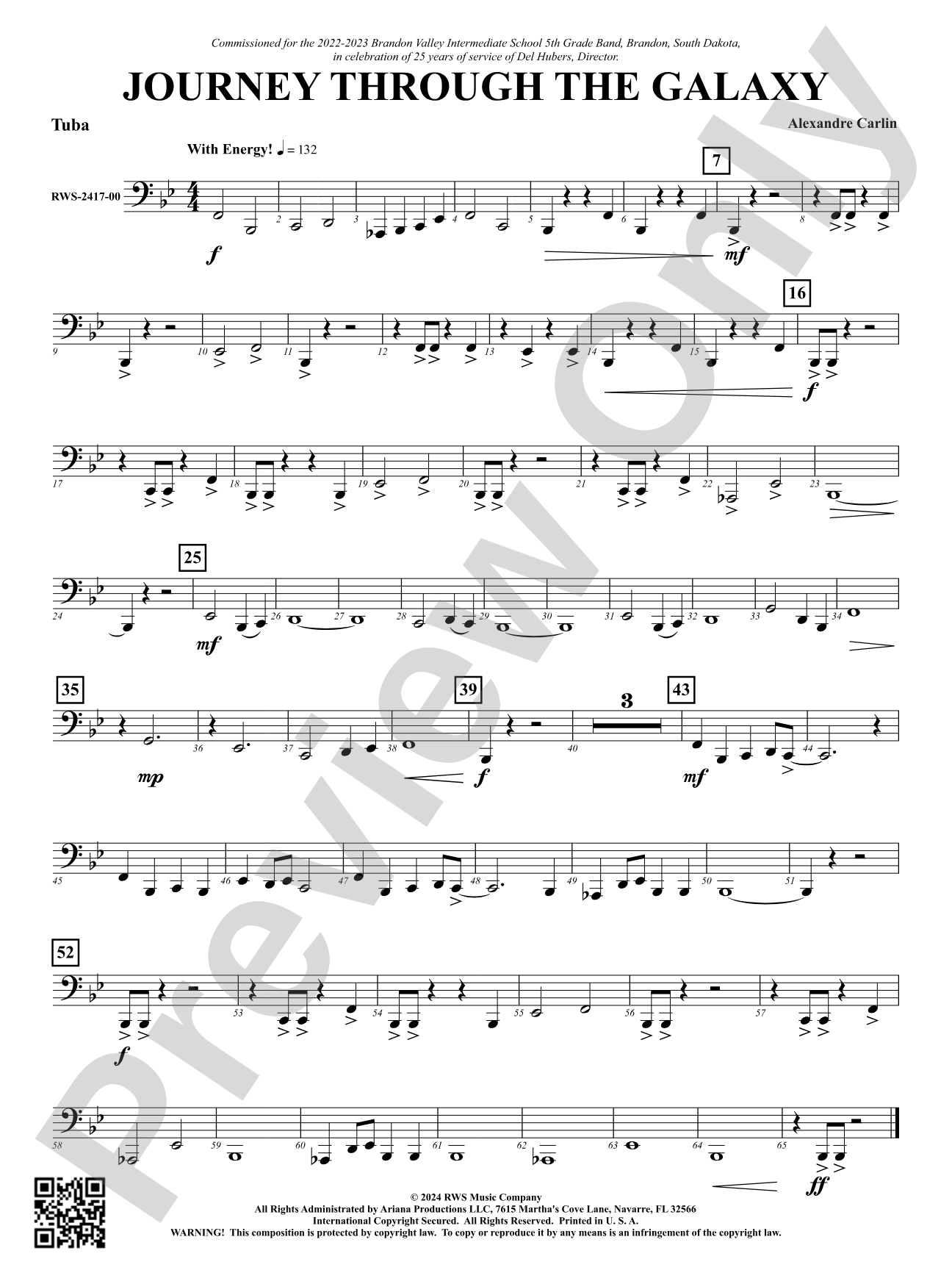Journey Through the Galaxy: Tuba