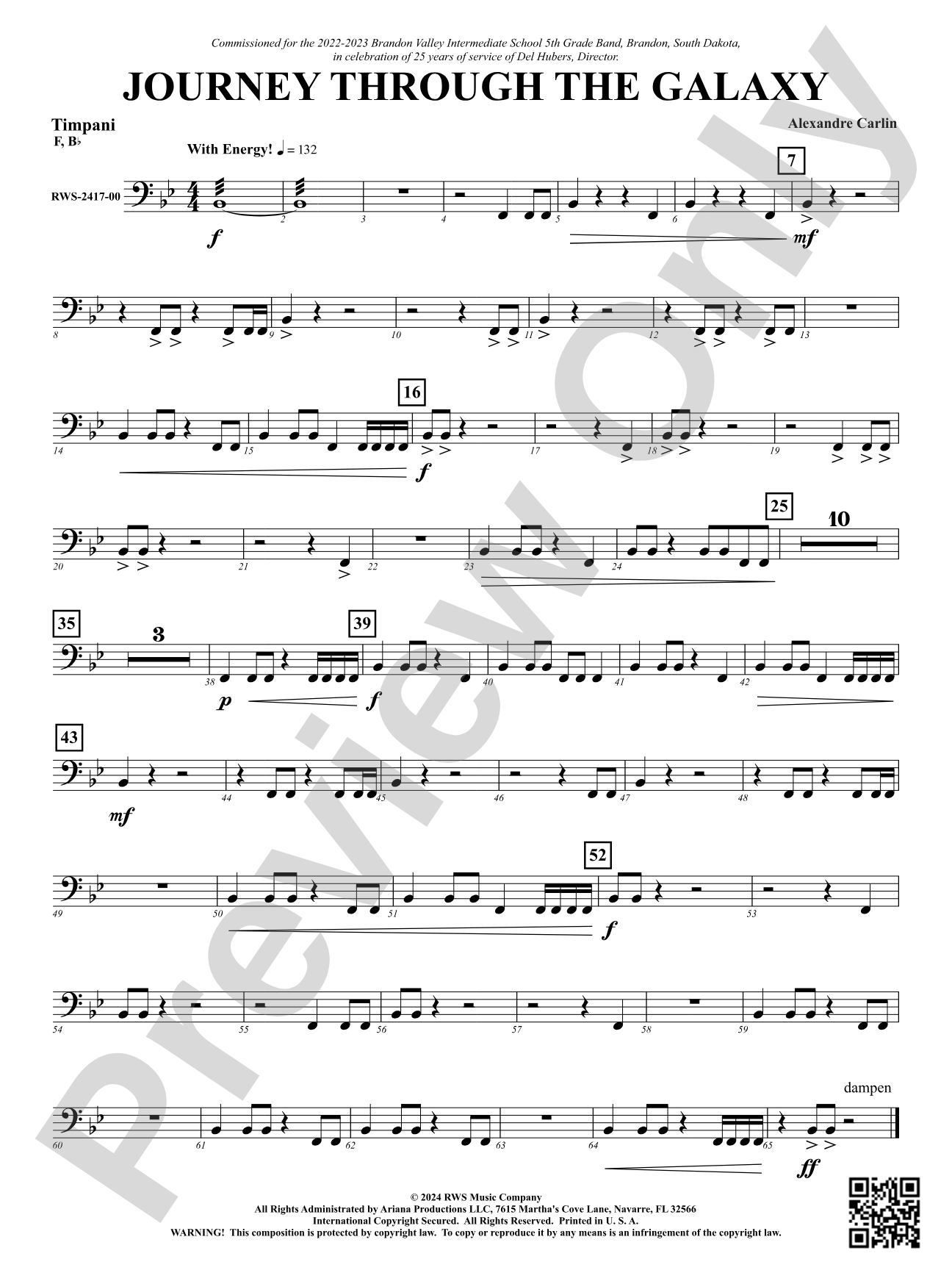 Journey Through the Galaxy: Timpani