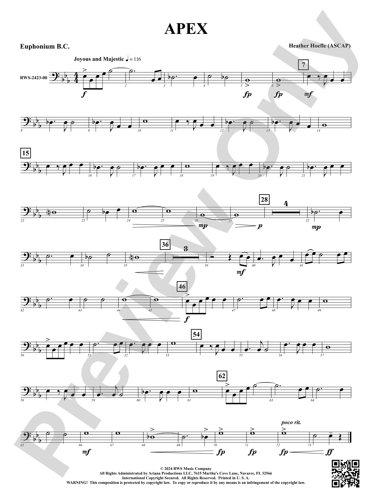 Apex: Baritone B.C.