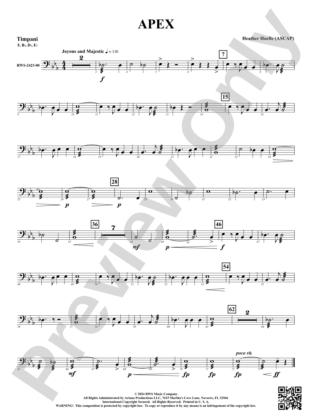 Apex: Timpani
