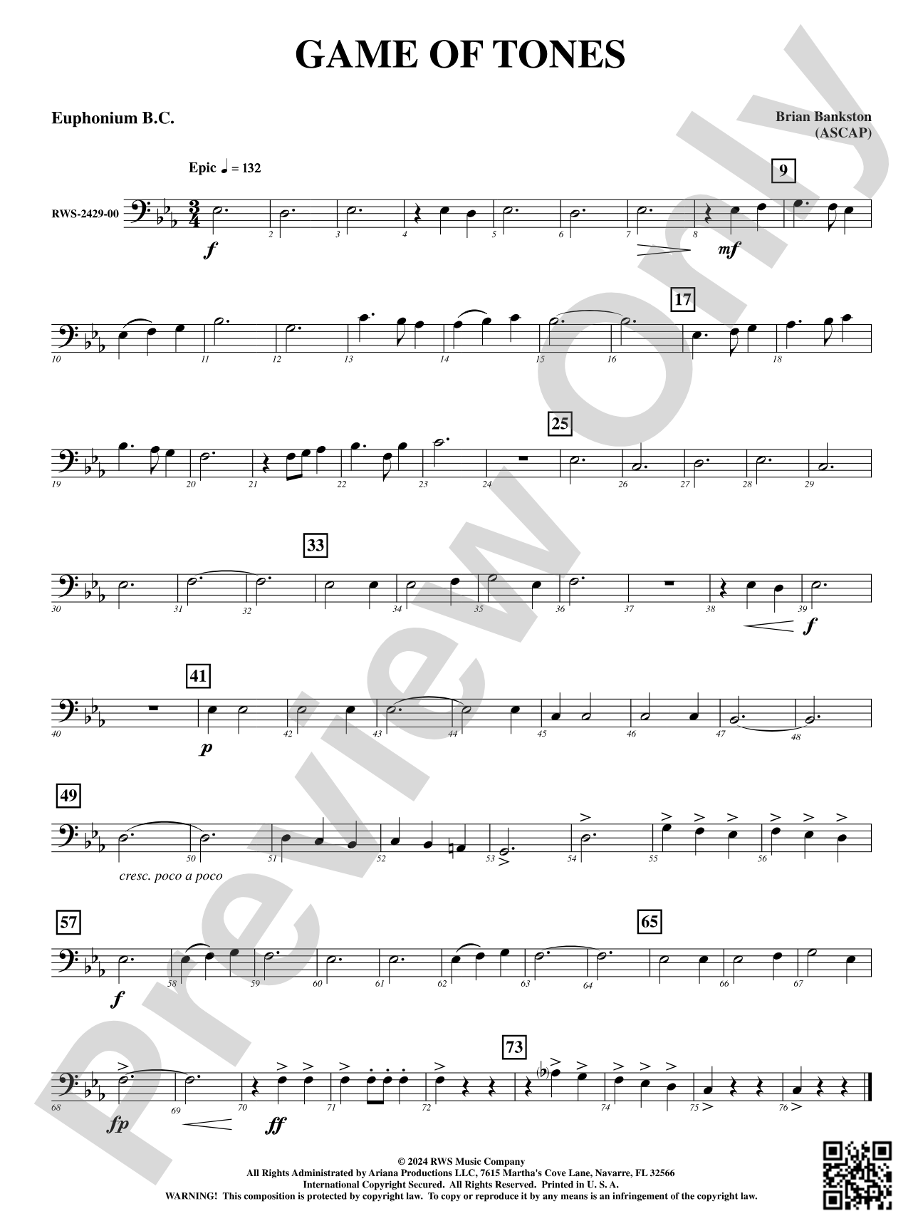 Game of Tones: Baritone B.C.