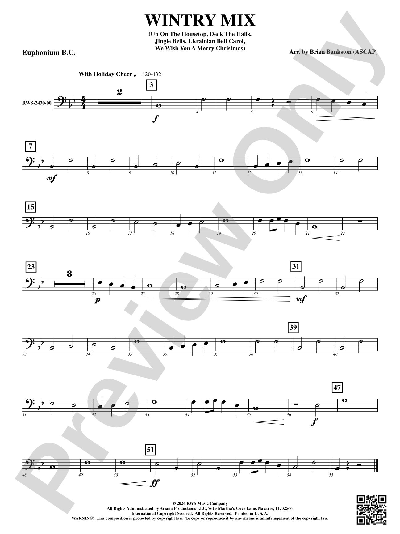 Wintry Mix: Baritone B.C.