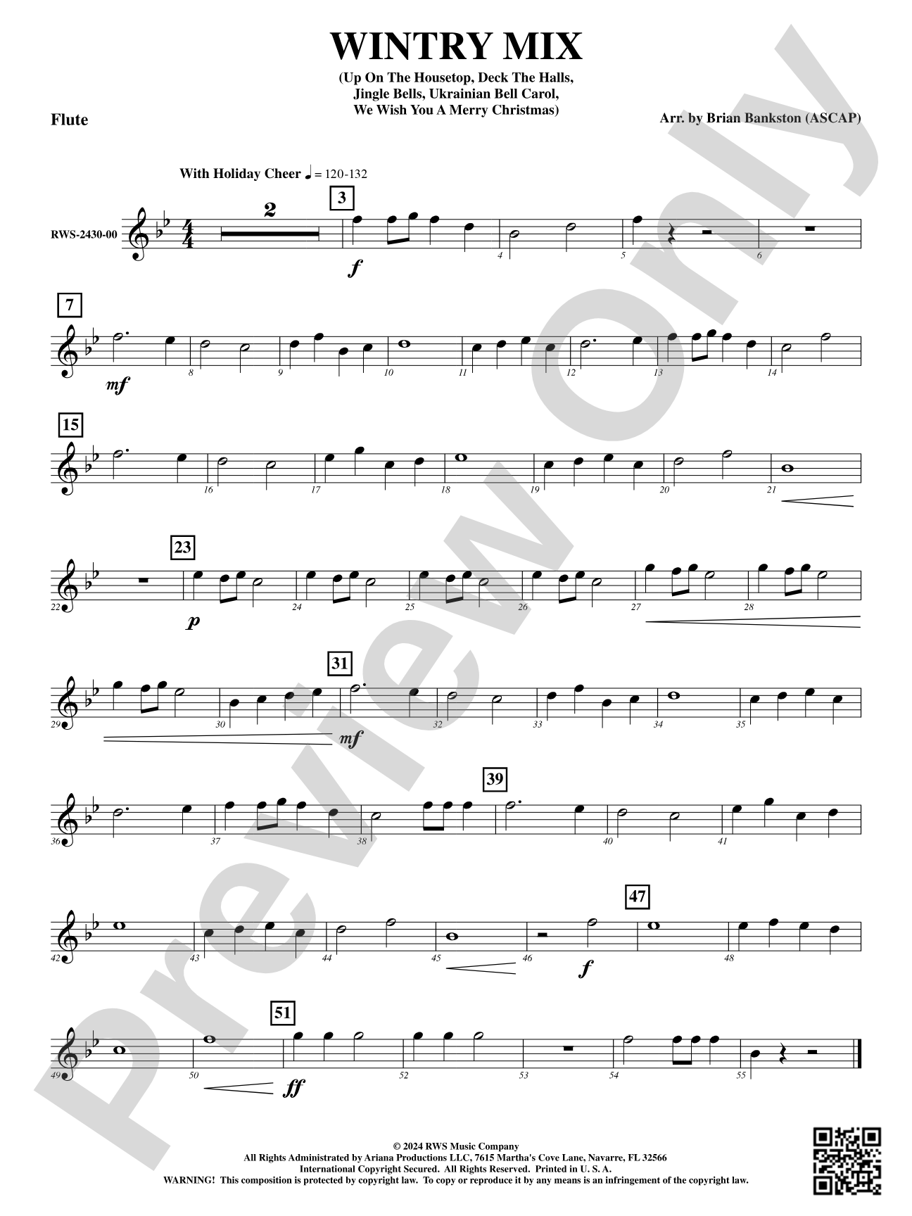 Wintry Mix: 1st Flute