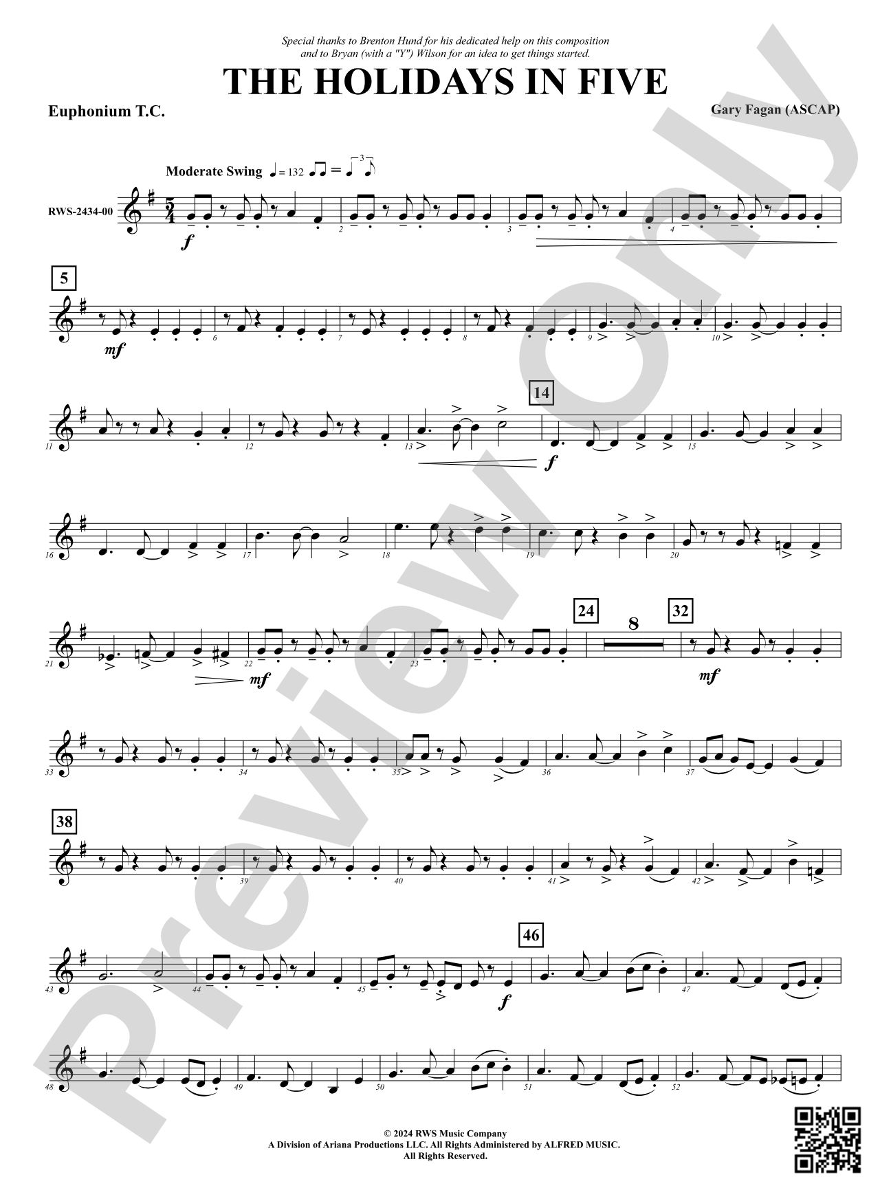 The Holidays in Five: Baritone T.C.
