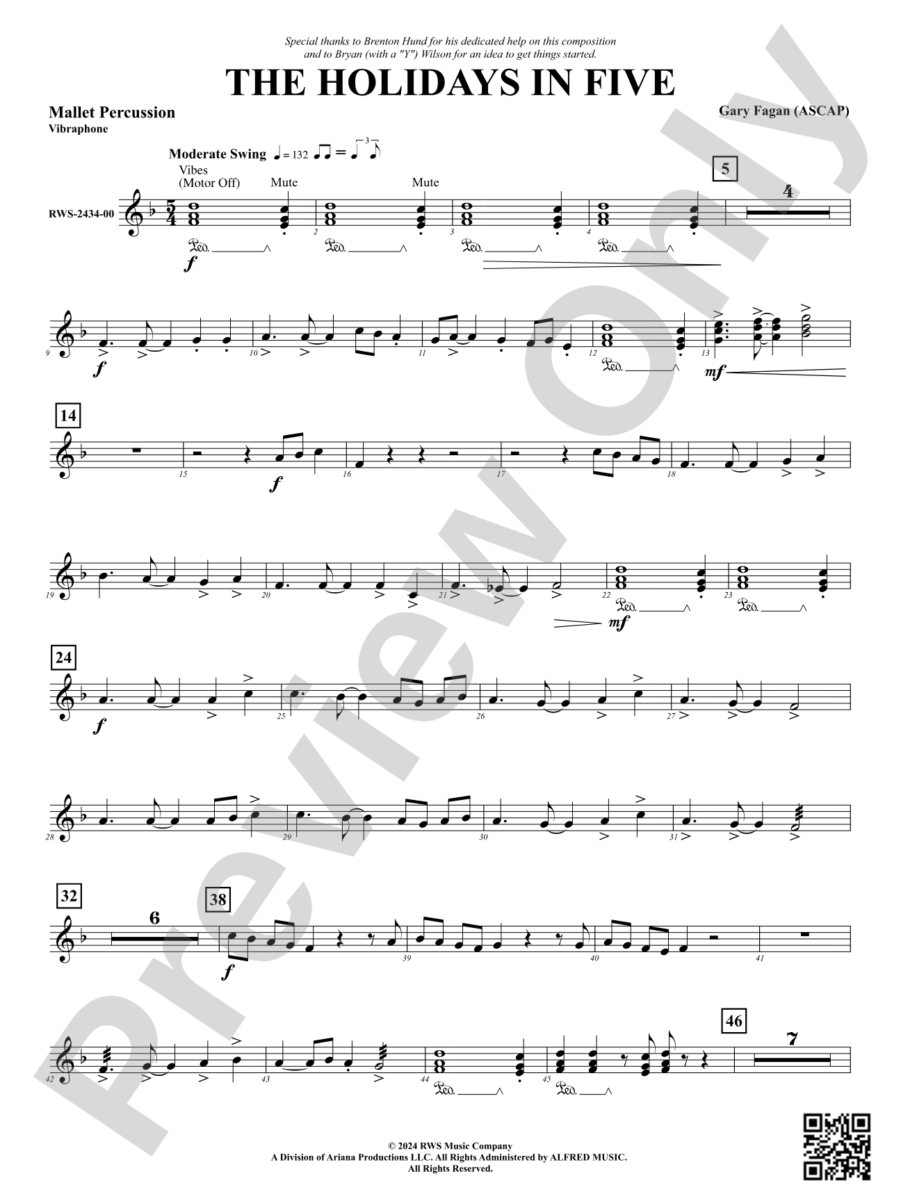 The Holidays in Five: 1st Mallet Percussion