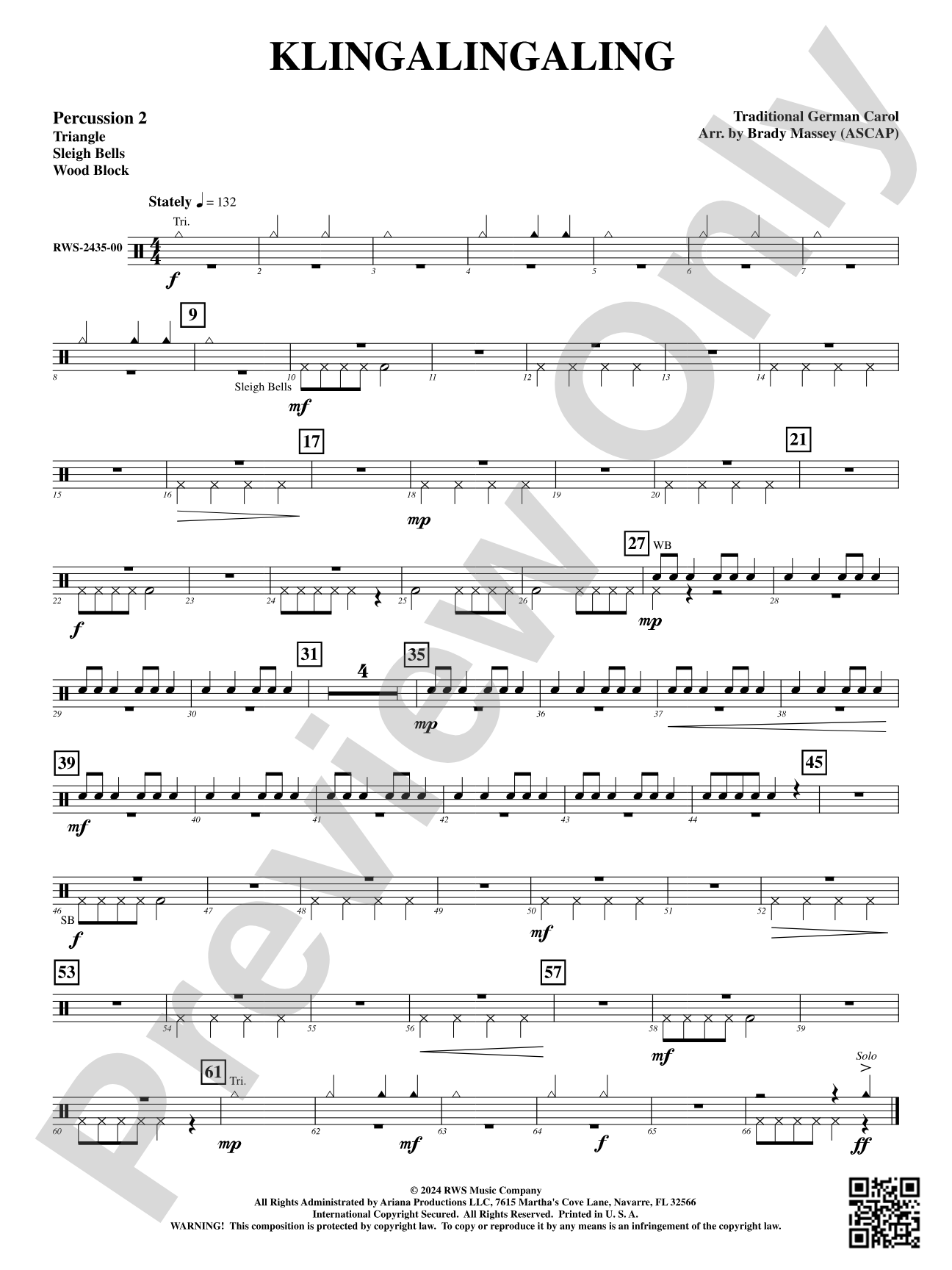 Klingalingaling: 2nd Percussion