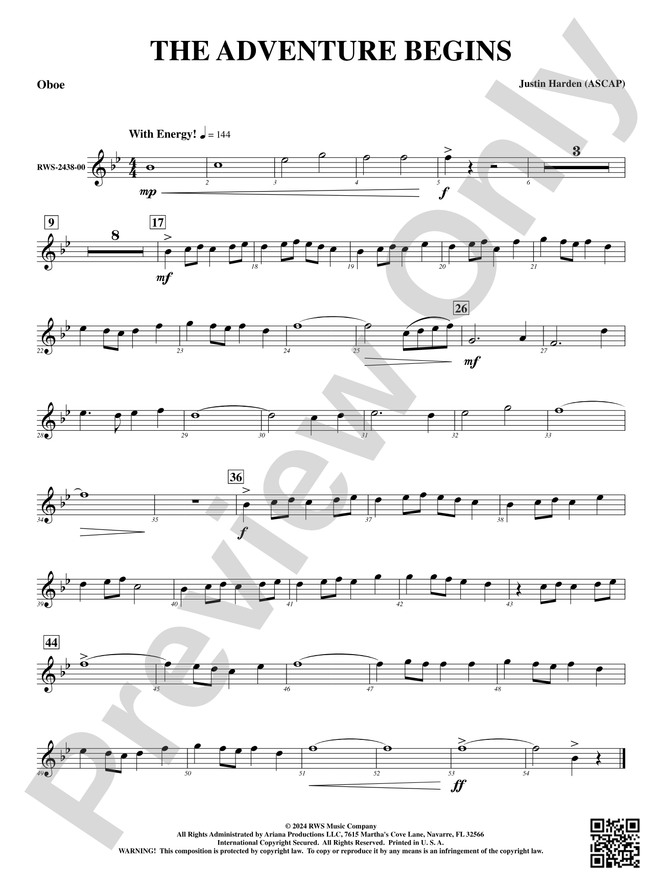 The Adventure Begins: Oboe