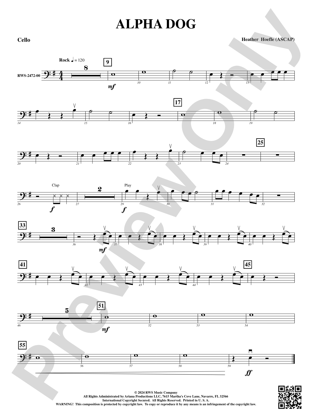 Alpha Dog: Cello