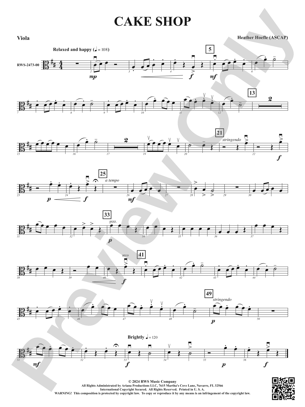 Cake Shop: Viola