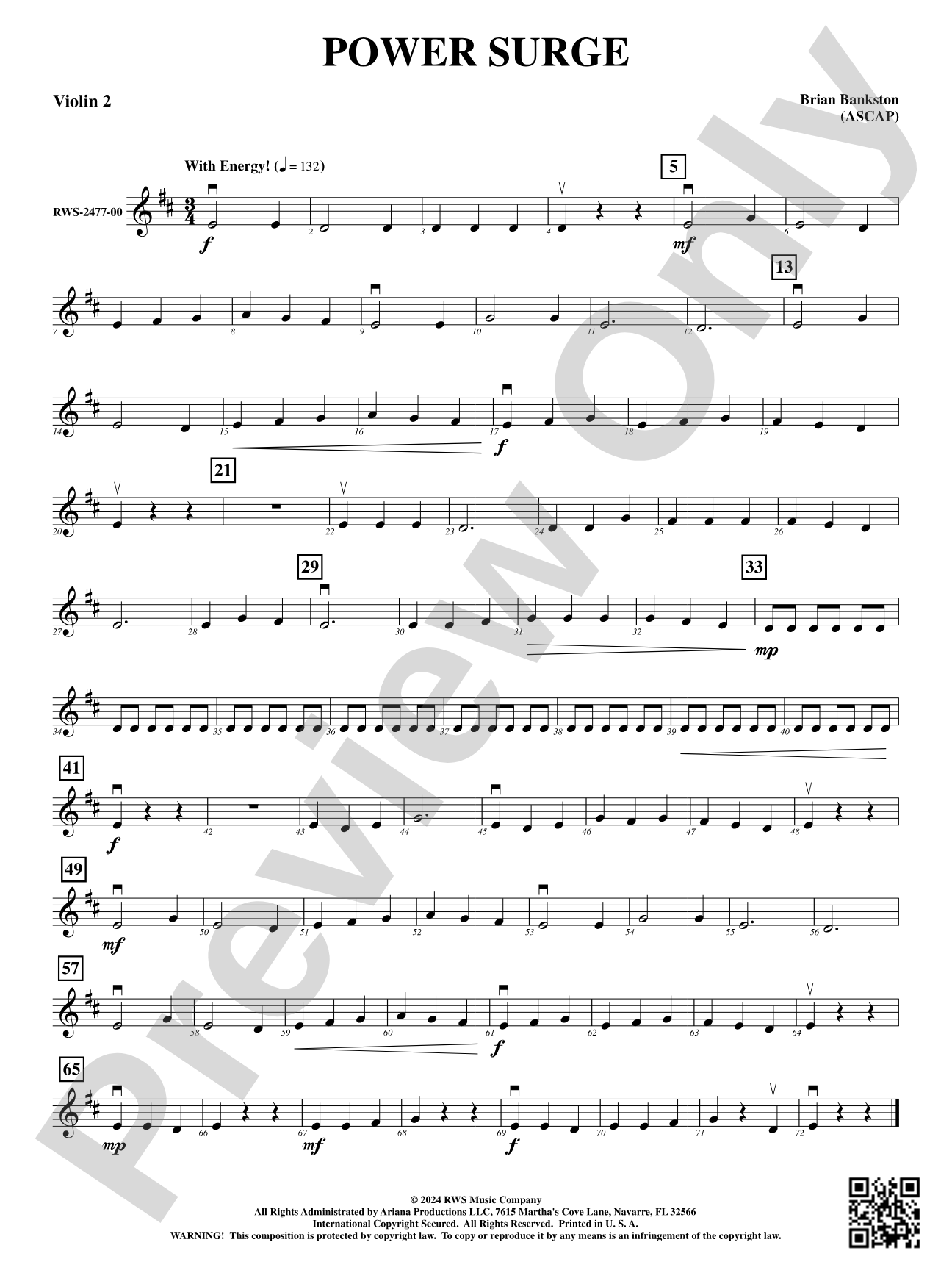 Power Surge: 2nd Violin