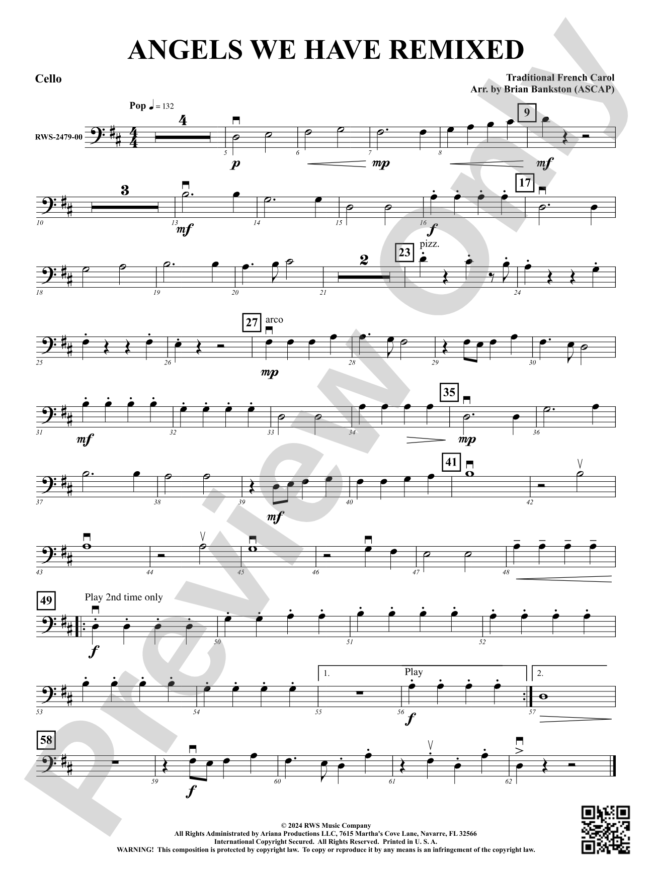Angels We Have Remixed: Cello