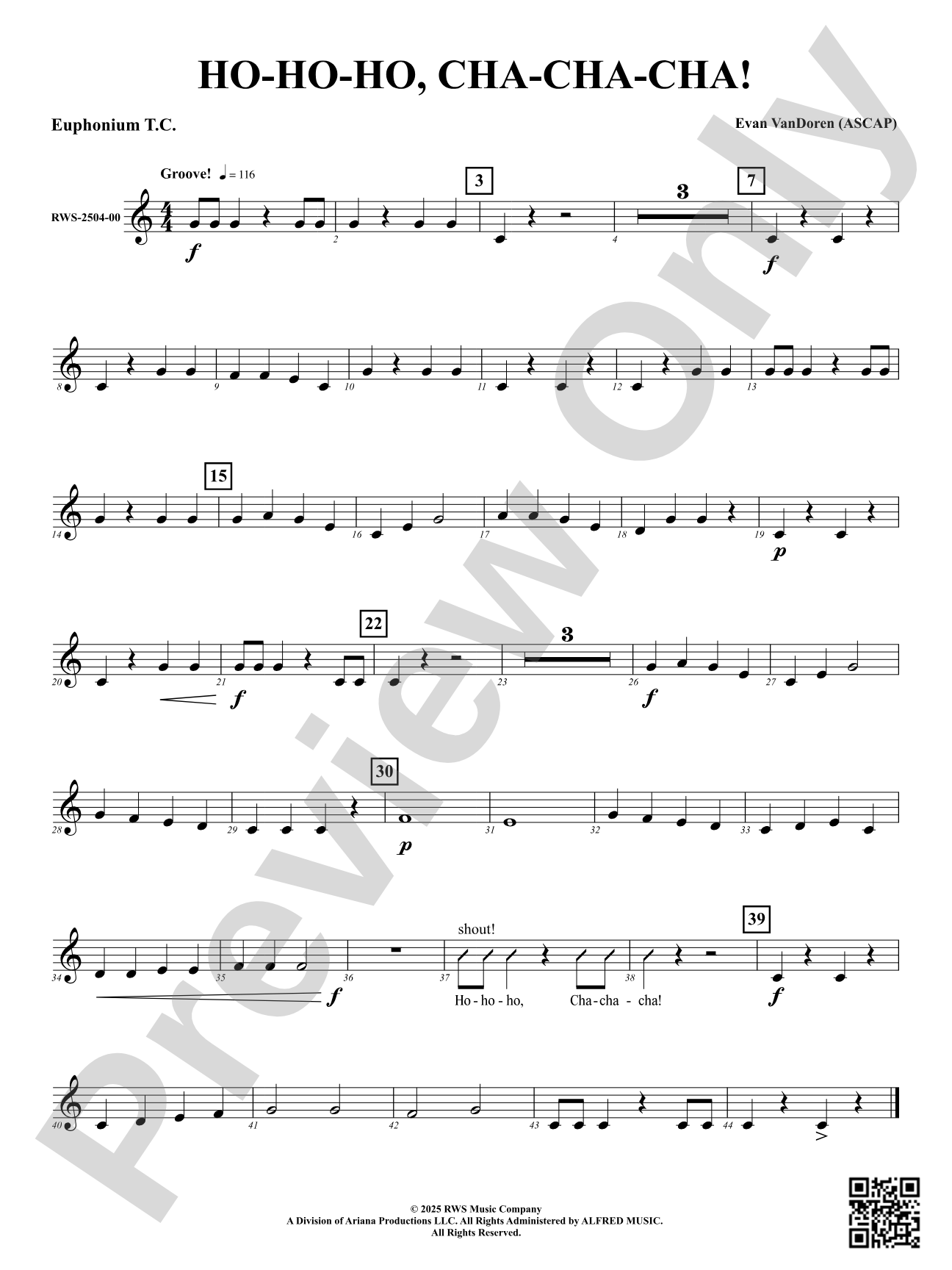 Ho-Ho-Ho, Cha-Cha-Cha!: Euphonium T.C.