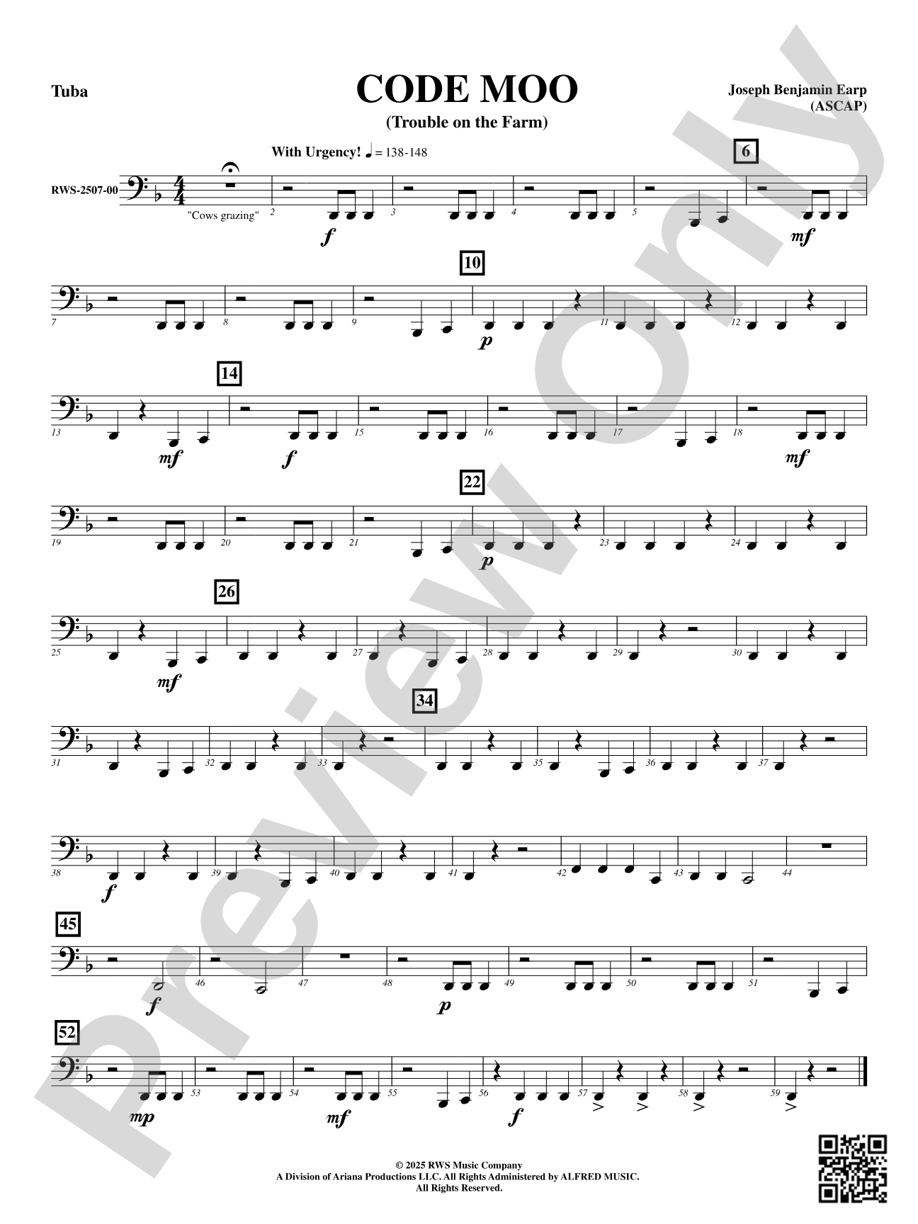 Code Moo (Trouble on the Farm): Tuba