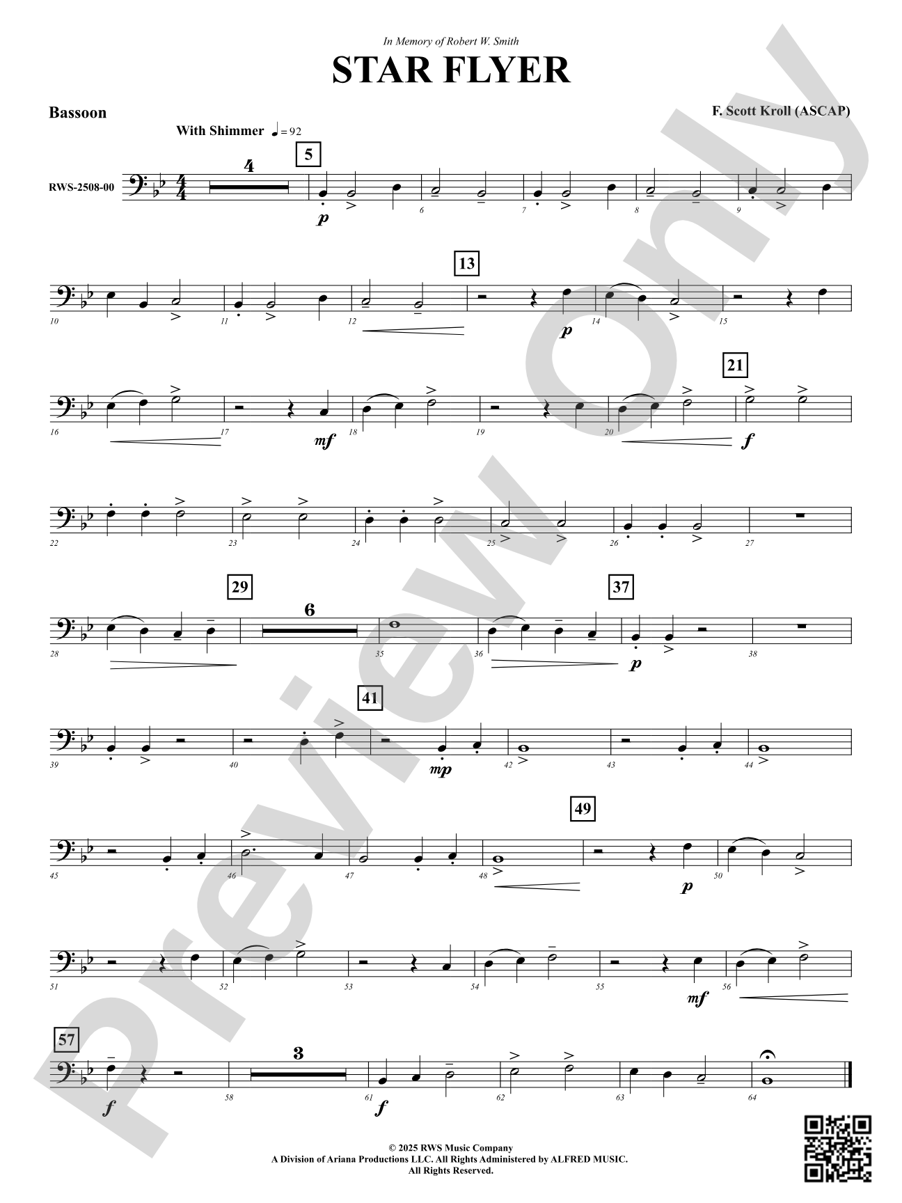 Star Flyer: Bassoon