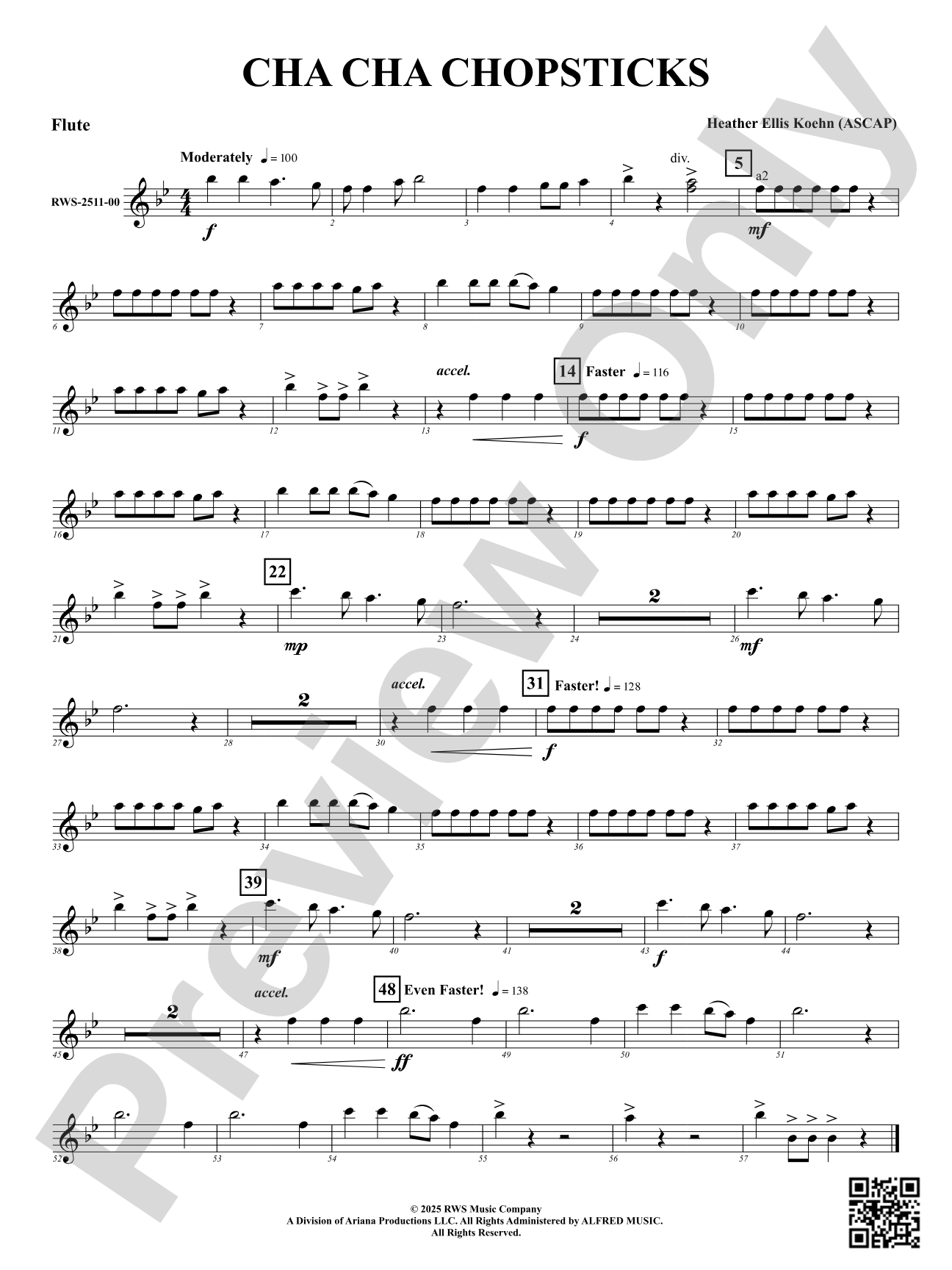 Cha Cha Chopsticks: Flute