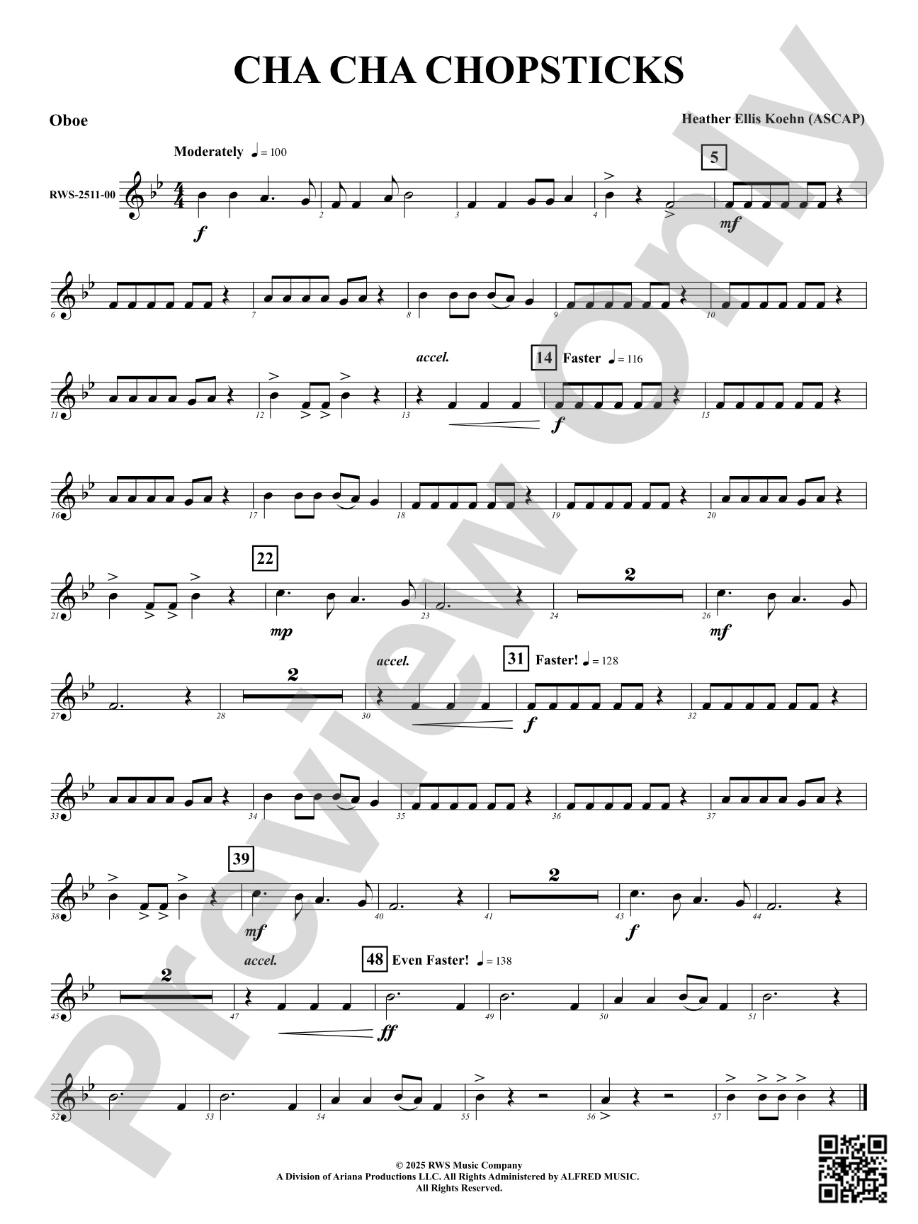 Cha Cha Chopsticks: Oboe