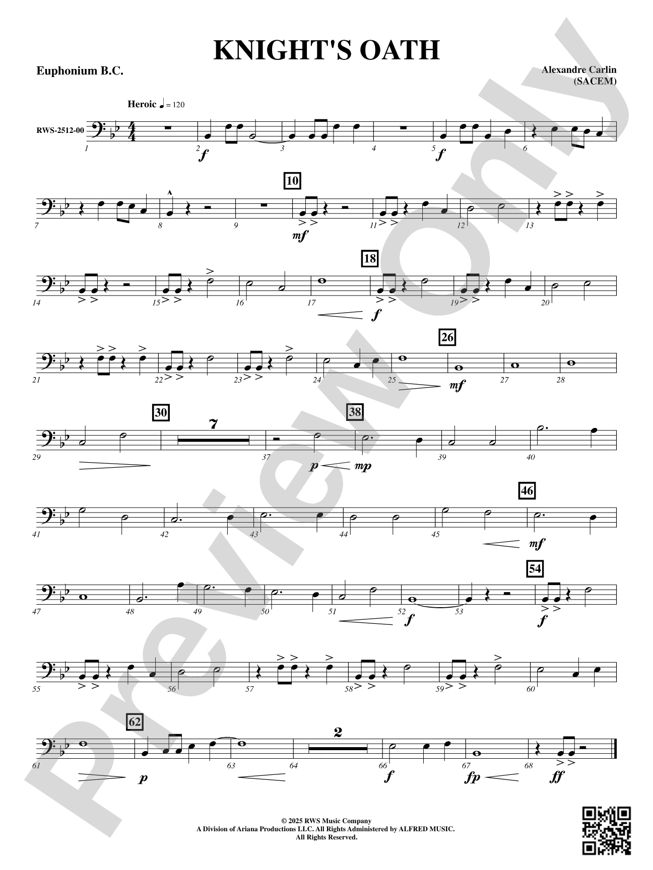 Knight's Oath: Euphonium B.C.
