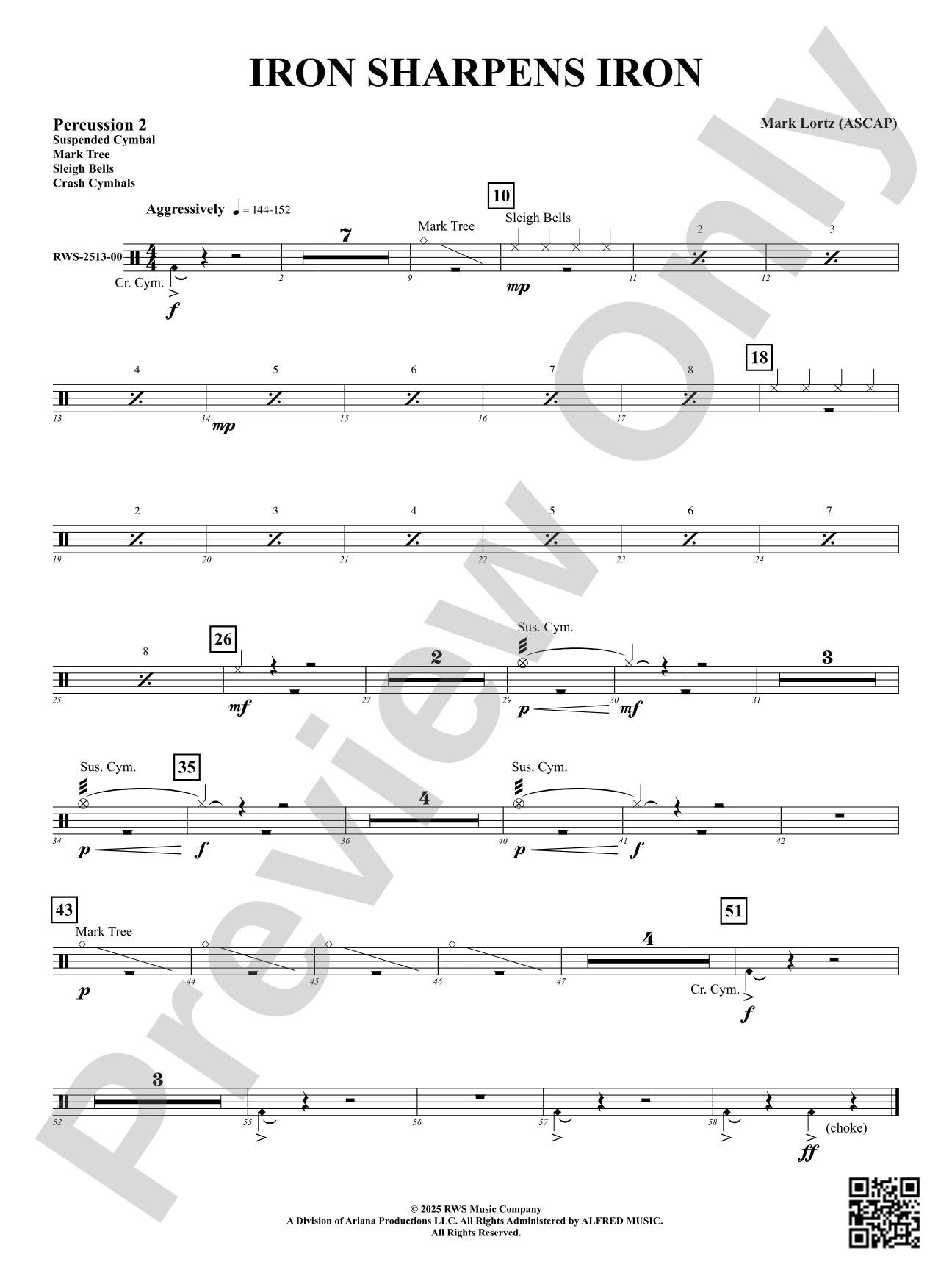 Iron Sharpens Iron: 2nd Percussion
