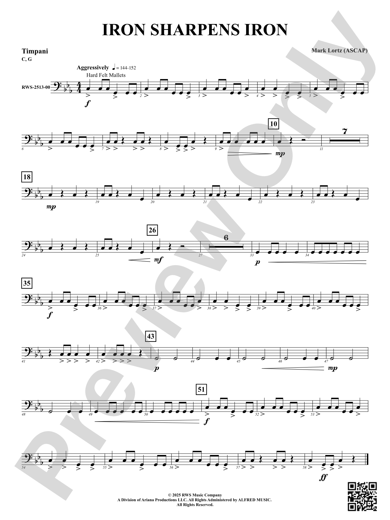 Iron Sharpens Iron: Timpani