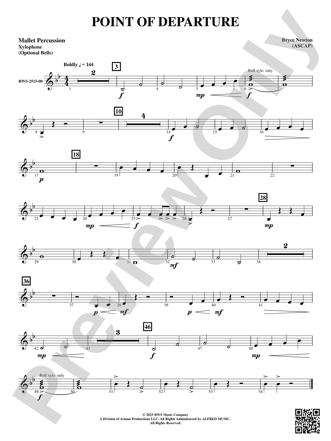 Point of Departure: Mallet Percussion