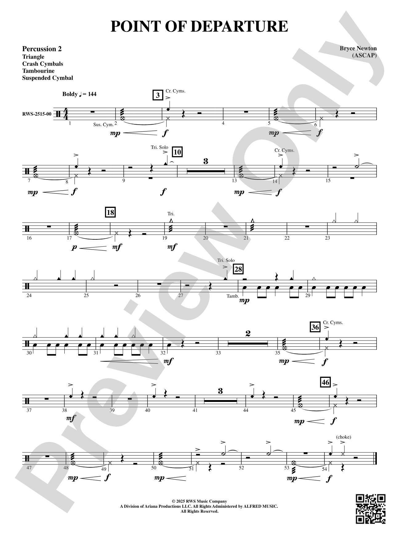 Point of Departure: 2nd Percussion