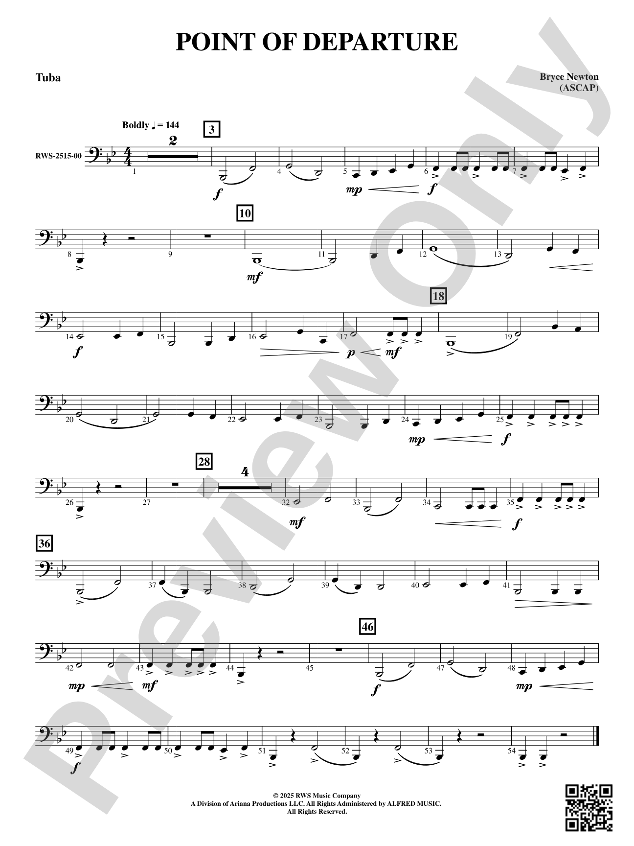 Point of Departure: Tuba
