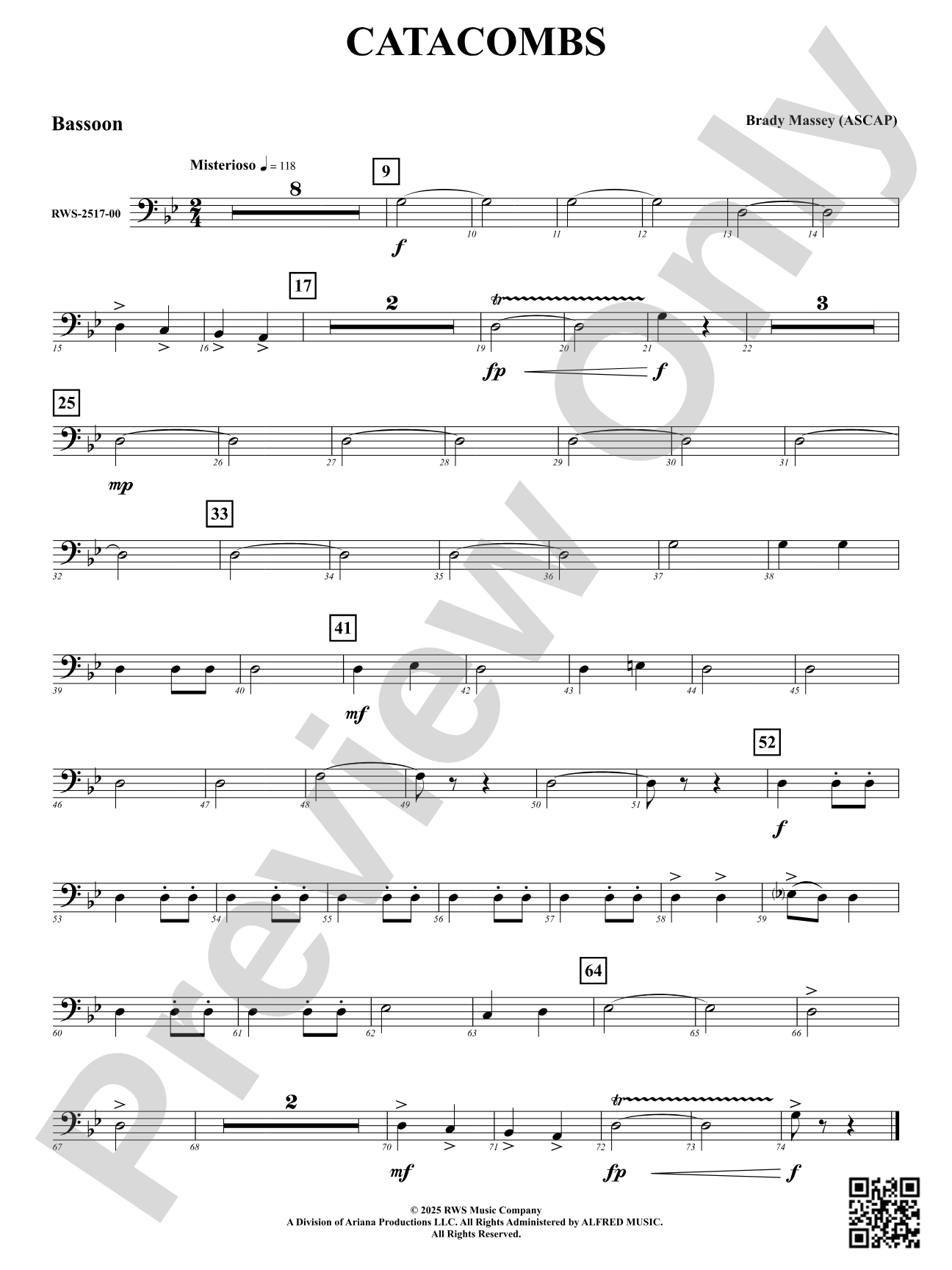 Catacombs: Bassoon