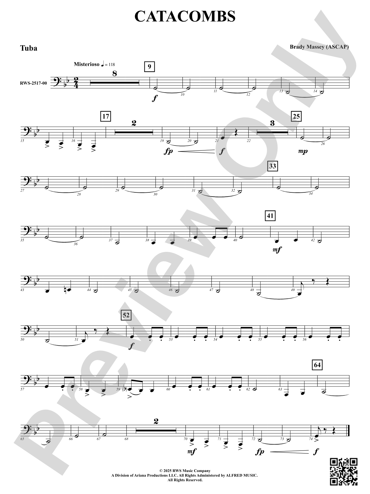 Catacombs: Tuba
