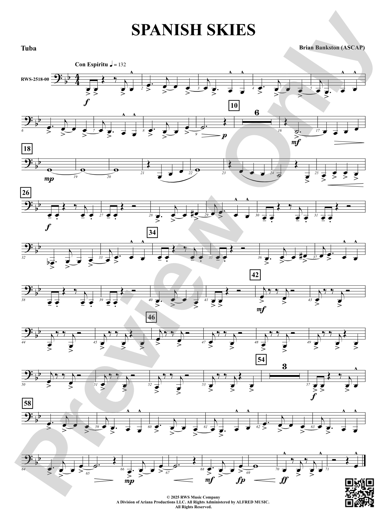 Spanish Skies: Tuba