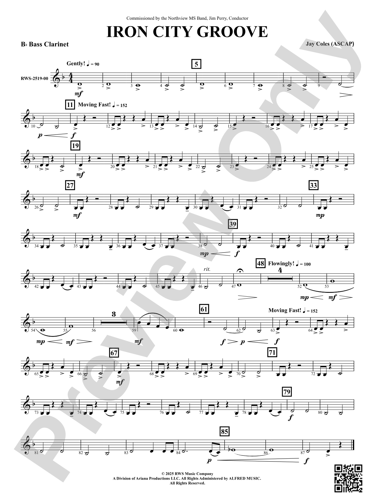 Iron City Groove: B-flat Bass Clarinet
