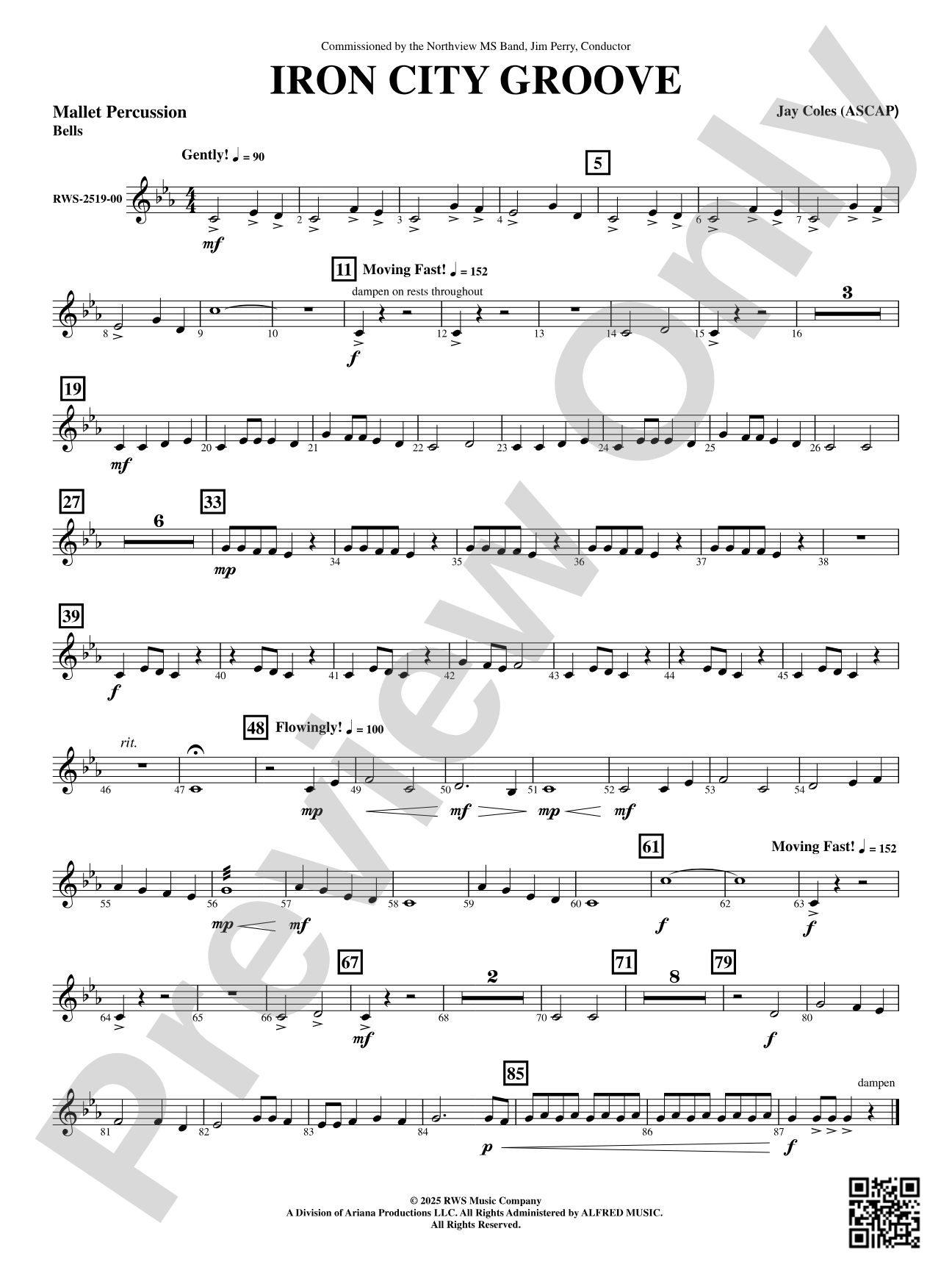 Iron City Groove: Mallet Percussion: Bells