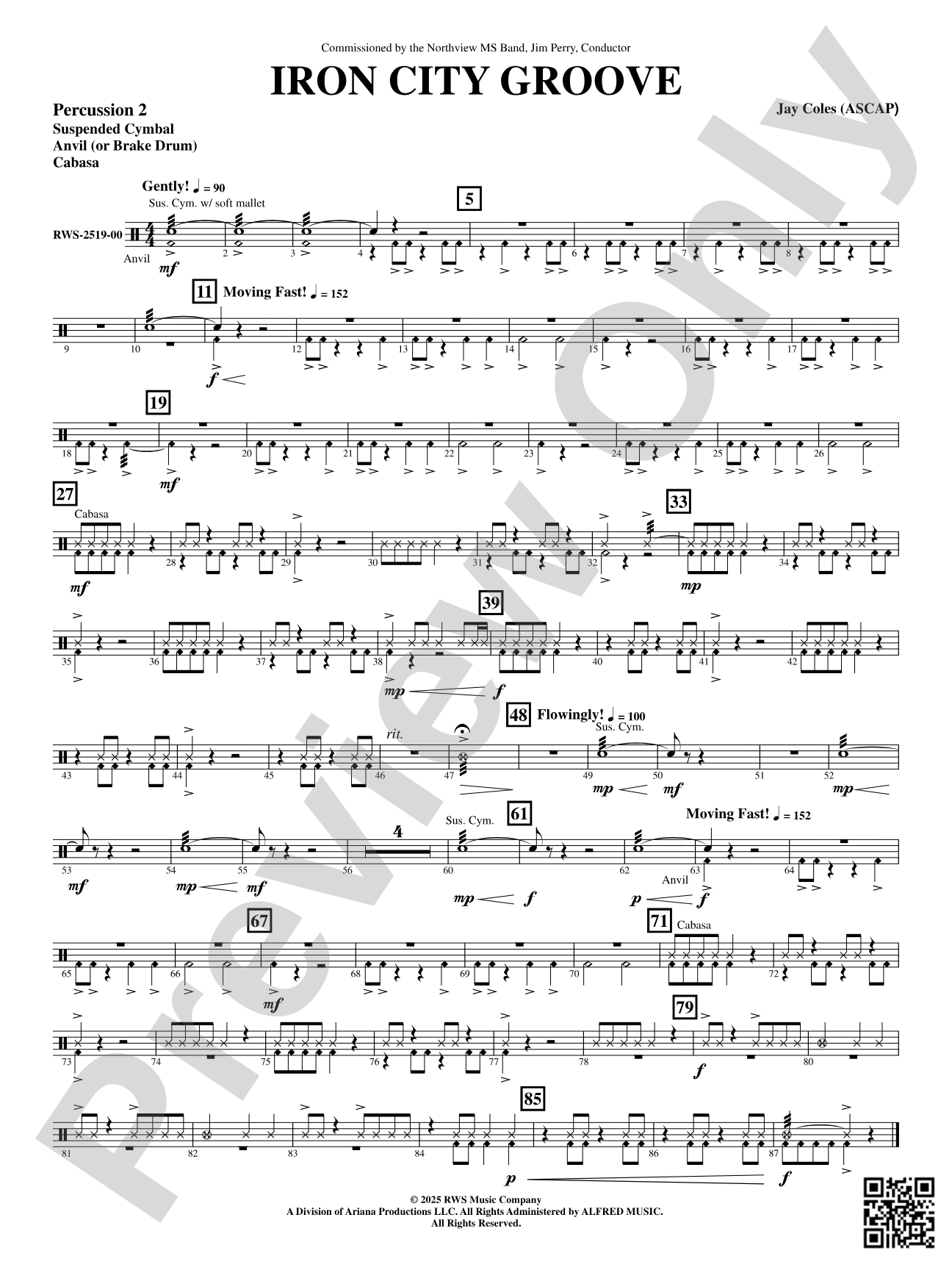 Iron City Groove: 2nd Percussion