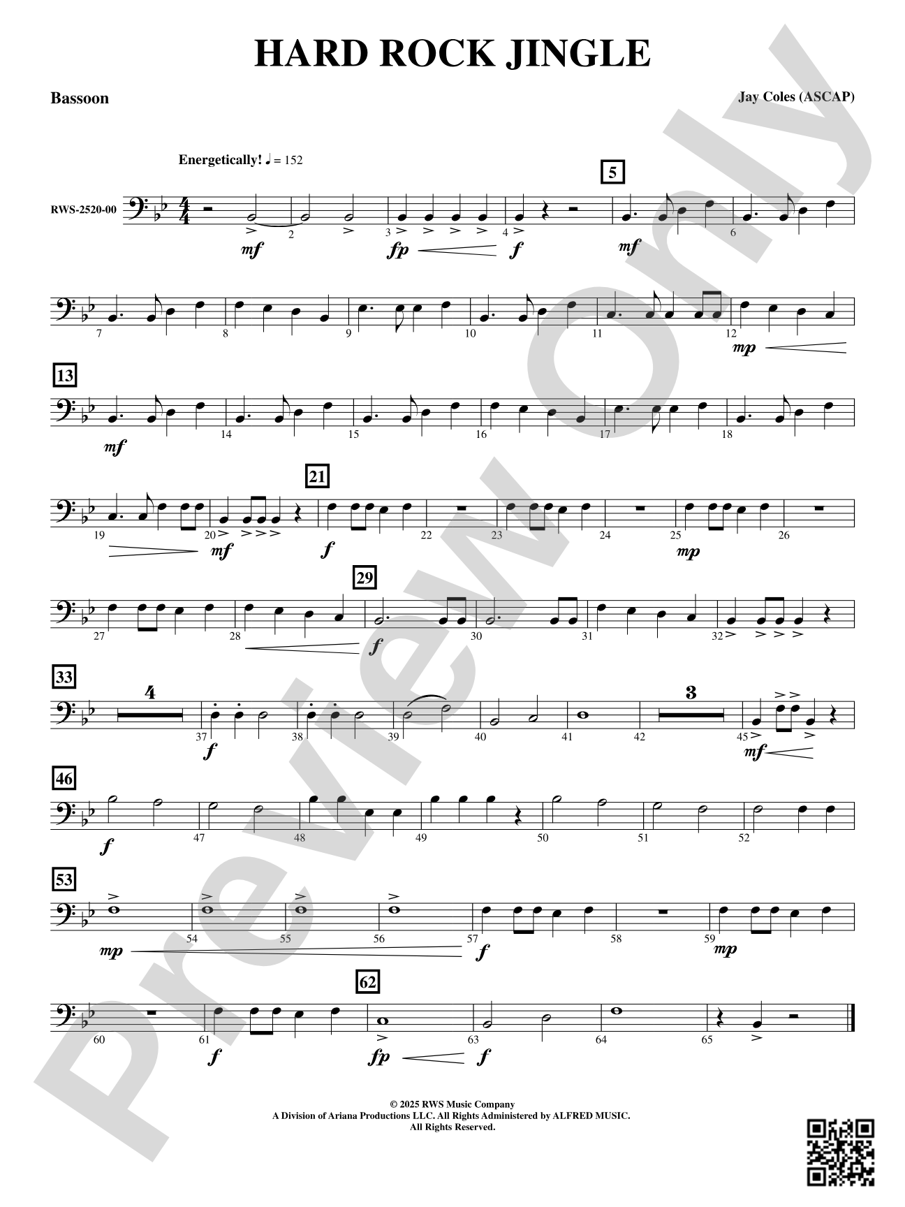 Hard Rock Jingle: Bassoon