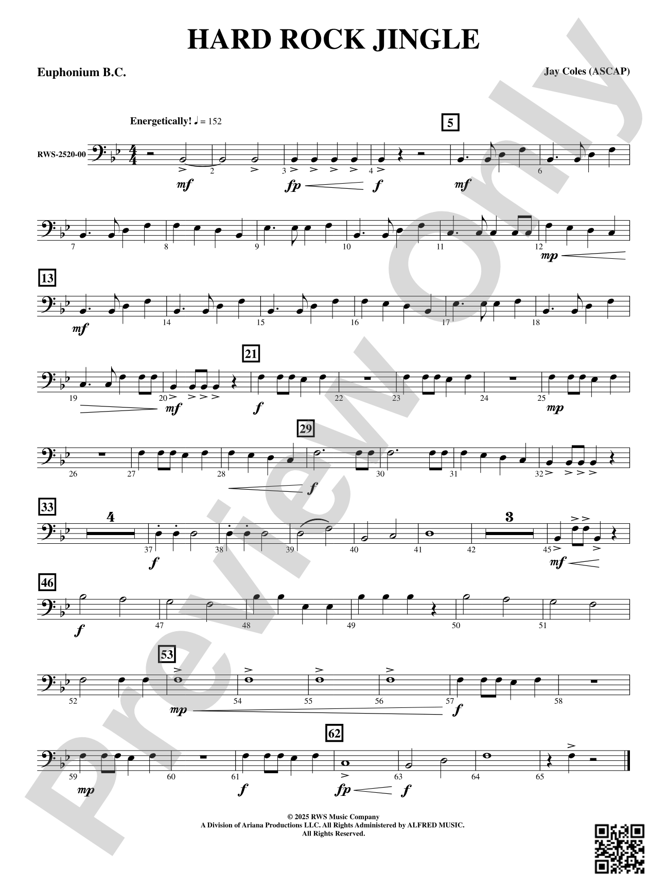 Hard Rock Jingle: Euphonium B.C.