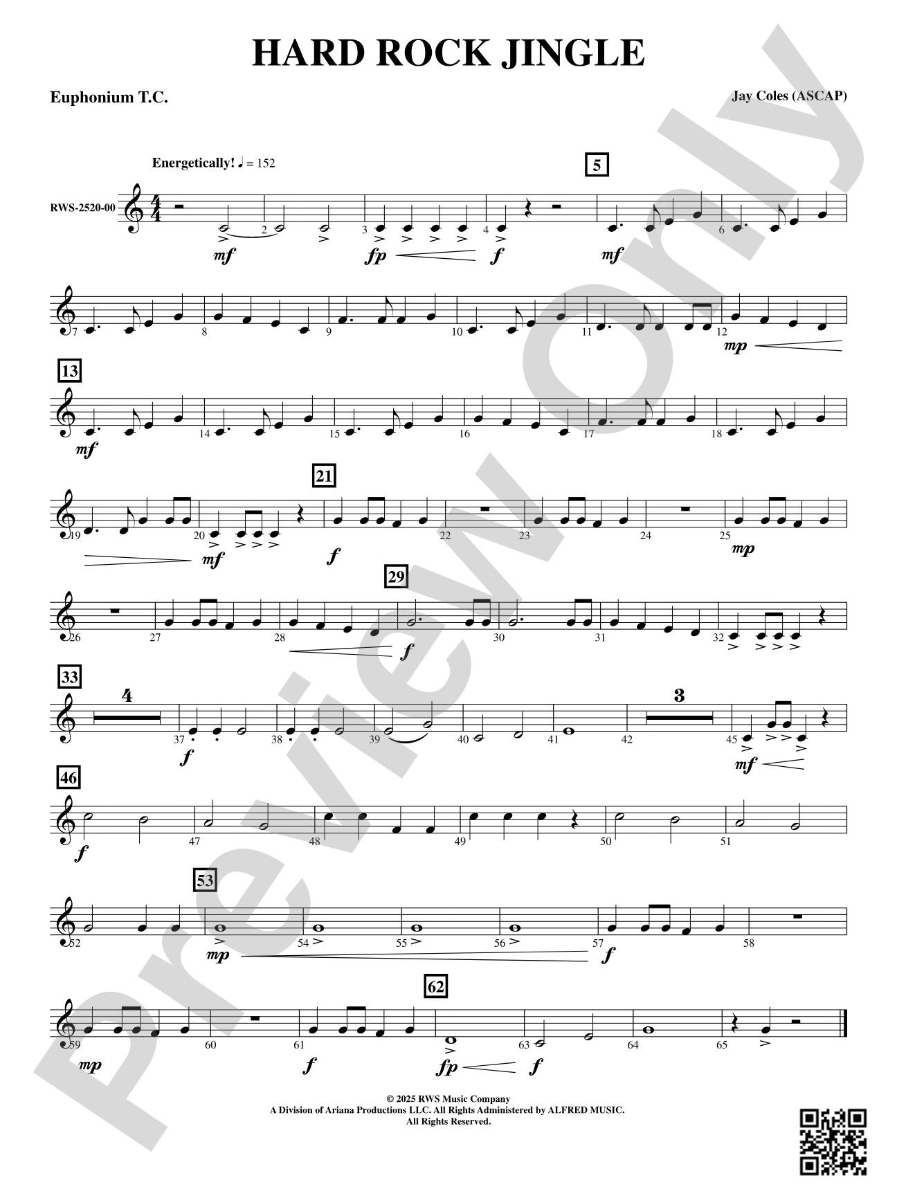 Hard Rock Jingle: Euphonium T.C.