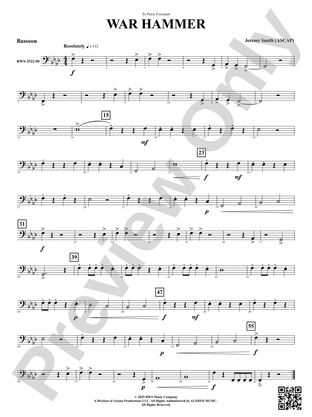 War Hammer: Bassoon