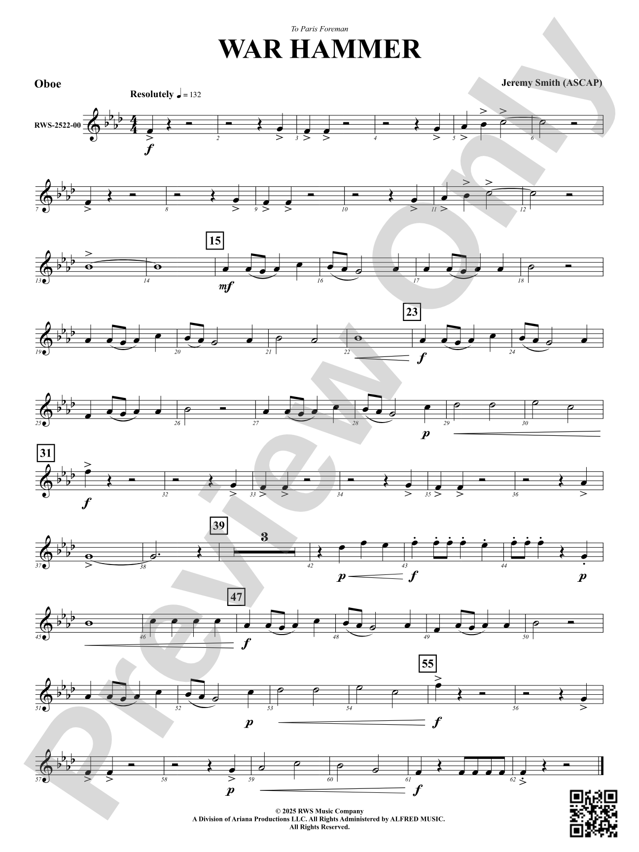 War Hammer: Oboe