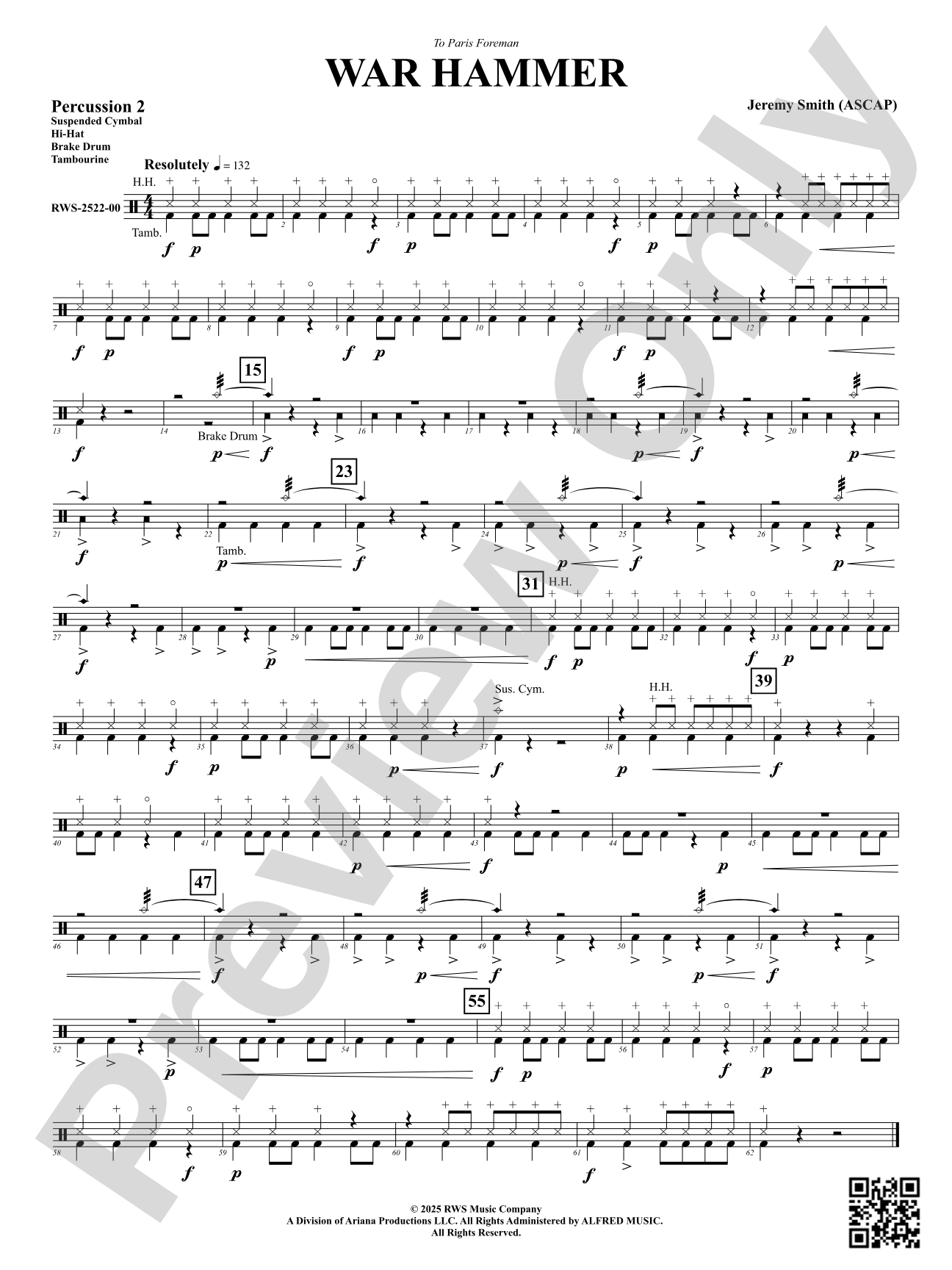 War Hammer: 2nd Percussion