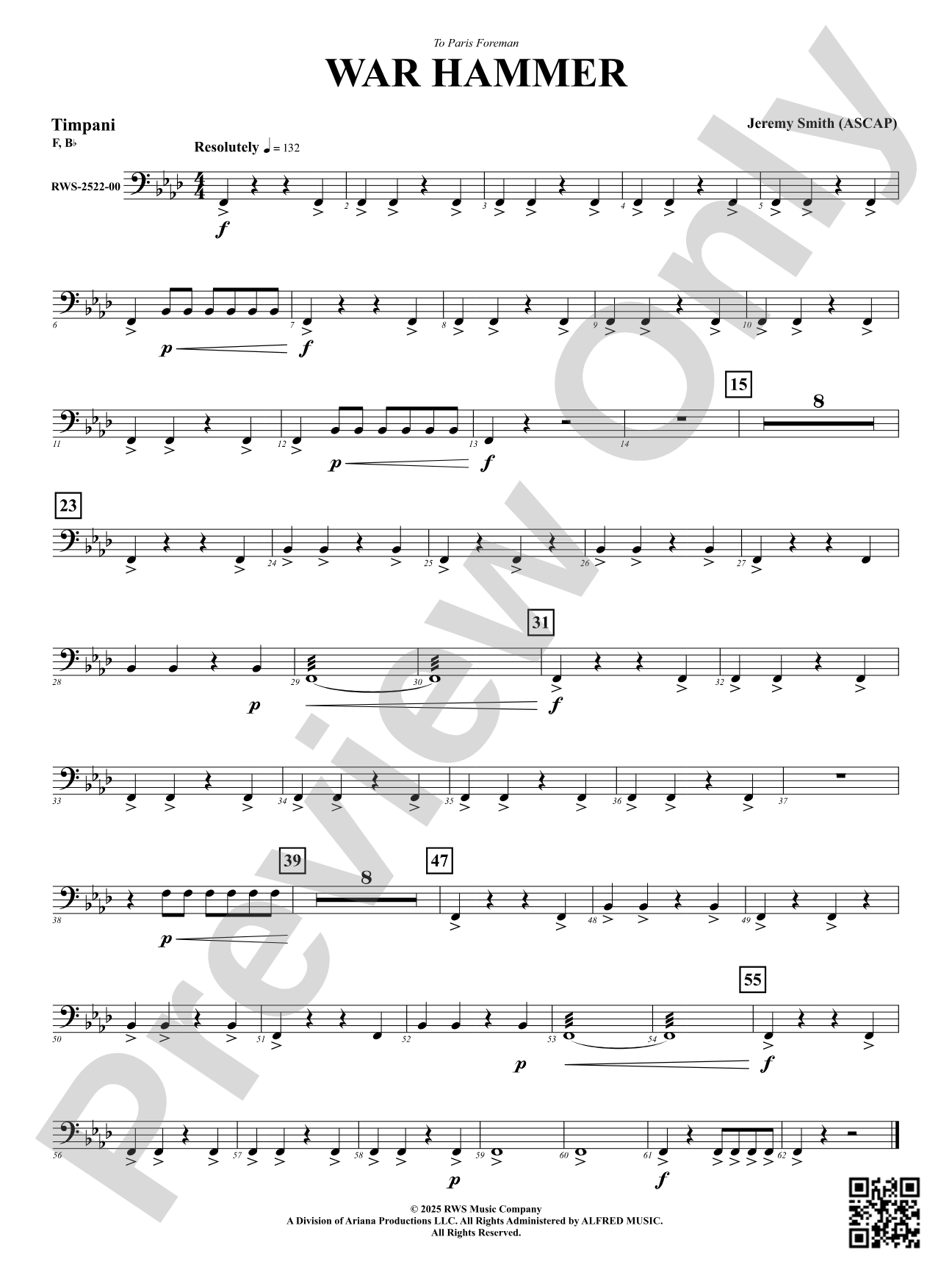 War Hammer: Timpani