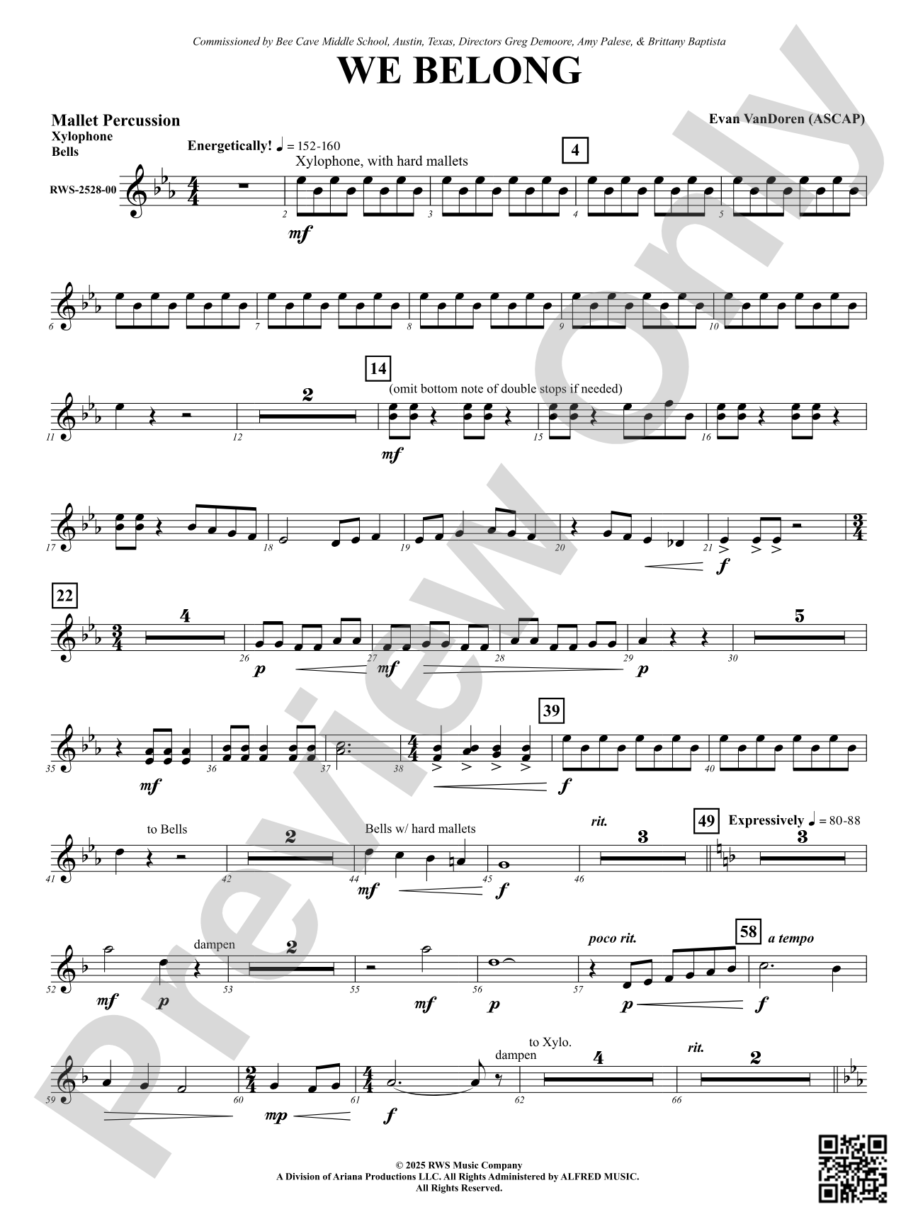 We Belong: Mallet Percussion