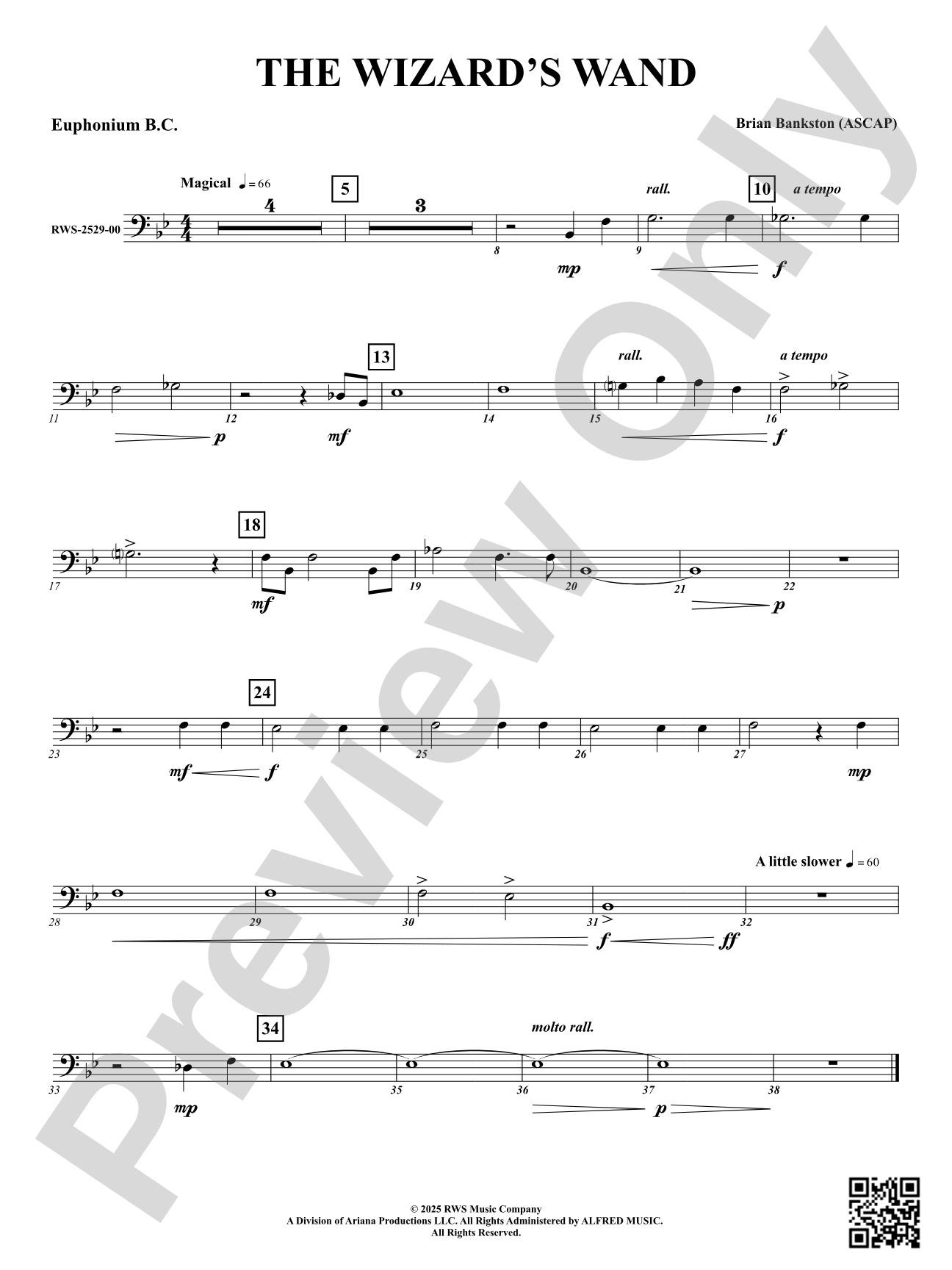The Wizard's Wand: Euphonium B.C.