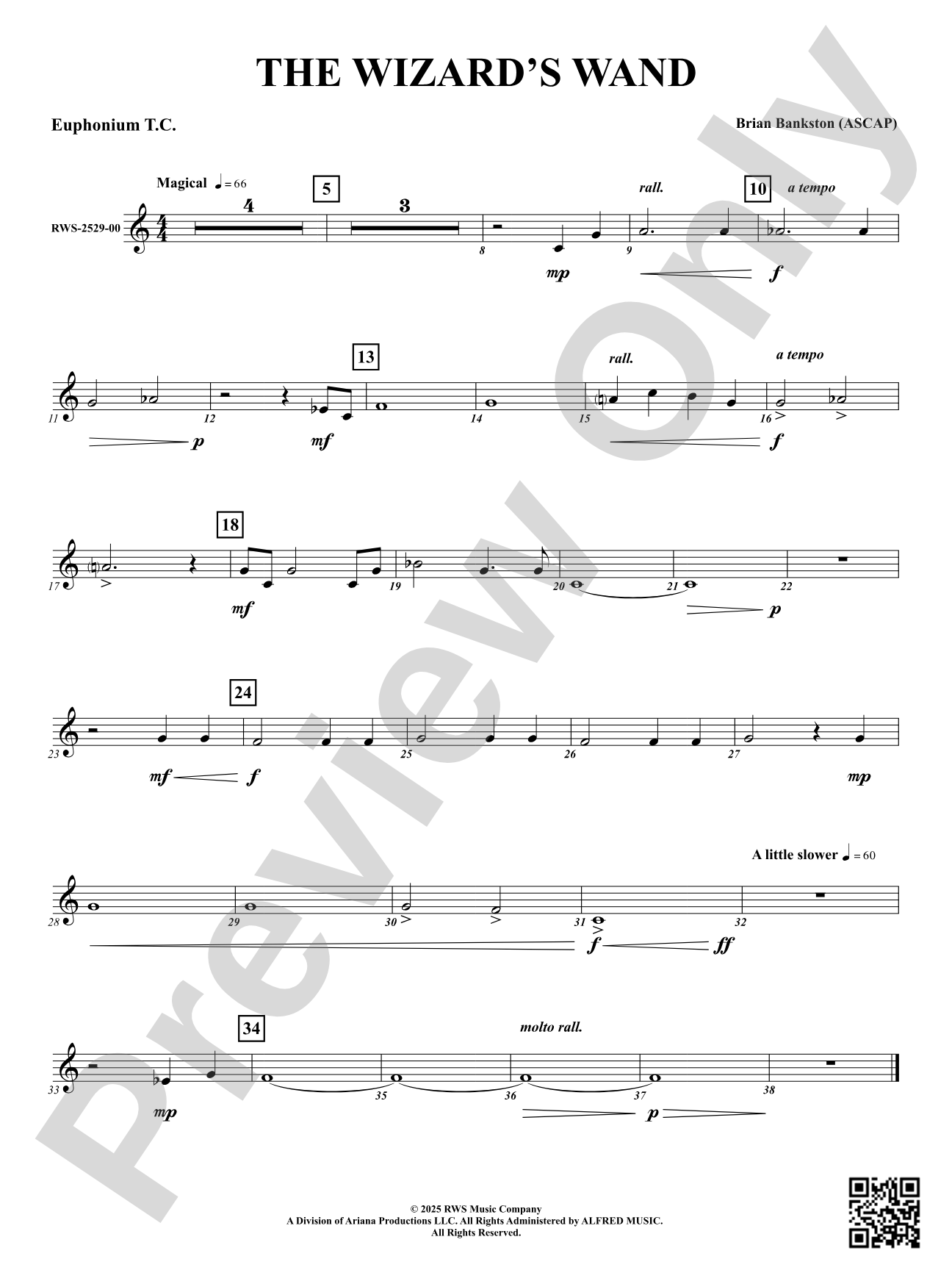 The Wizard's Wand: Euphonium T.C.