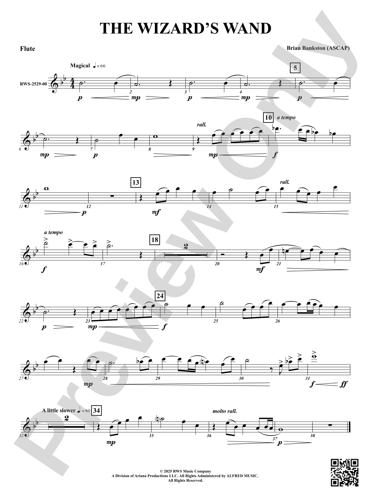 The Wizard's Wand: Flute