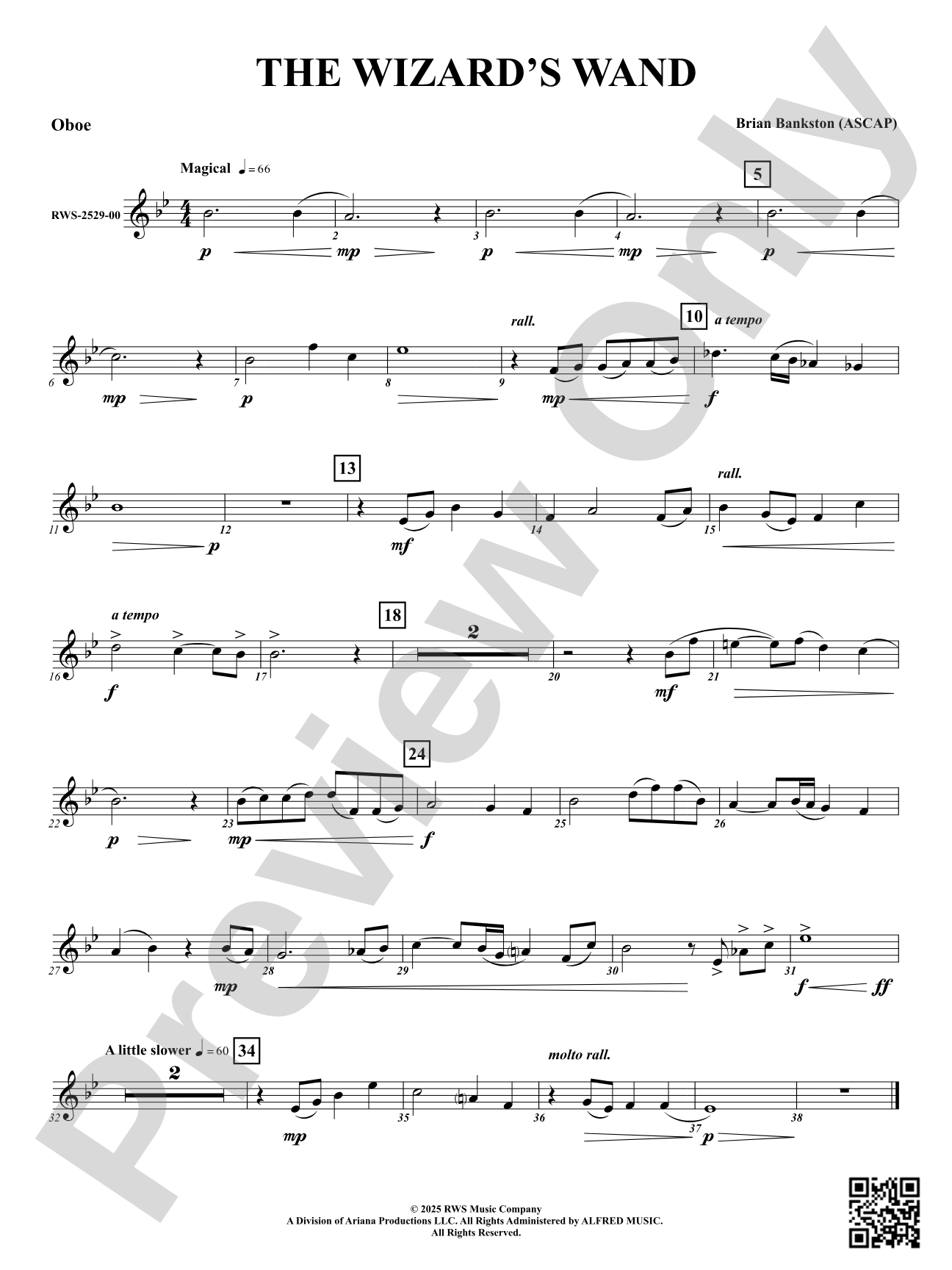 The Wizard's Wand: Oboe