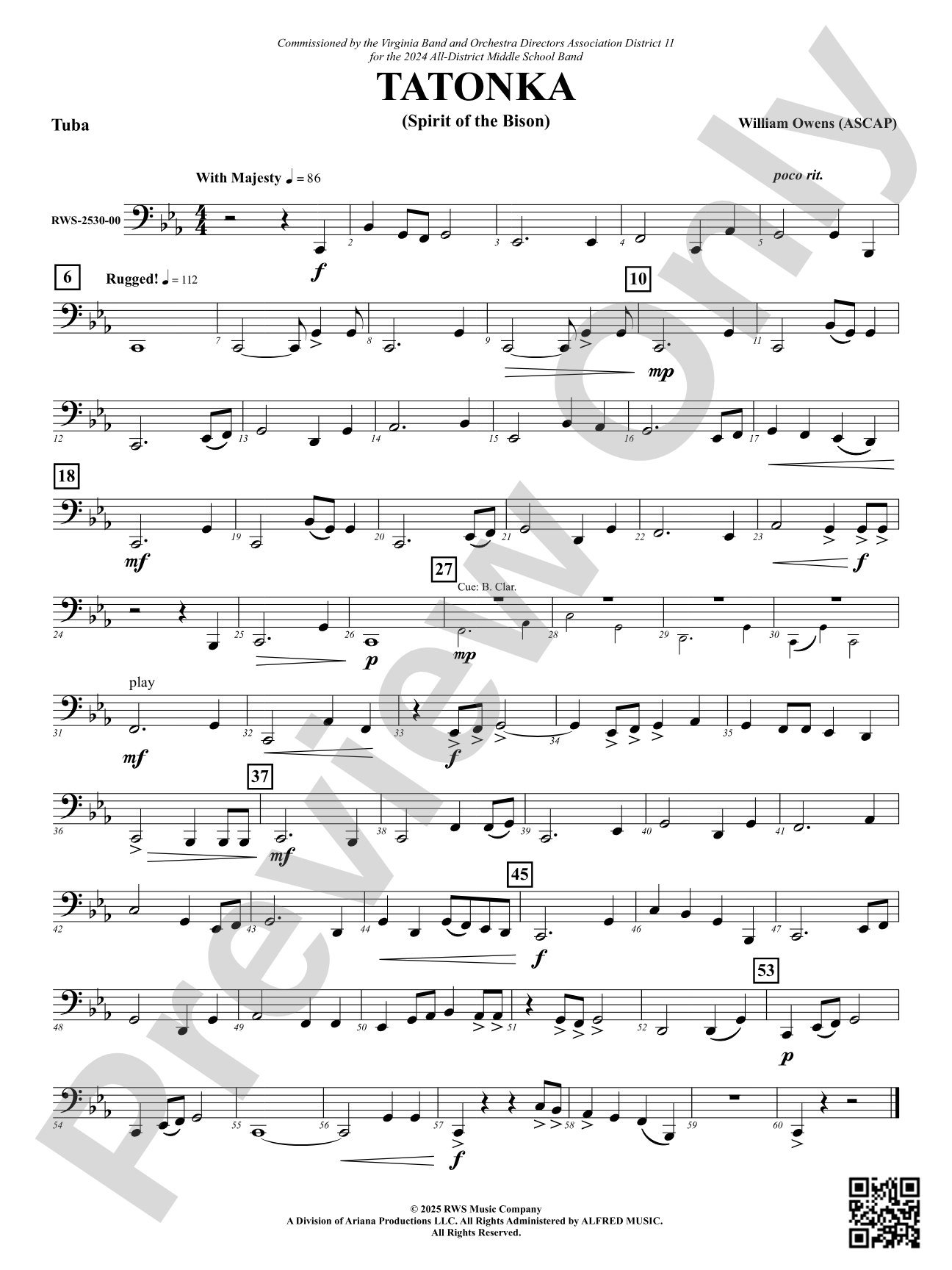 Tatonka (Spirit of the Bison): Tuba