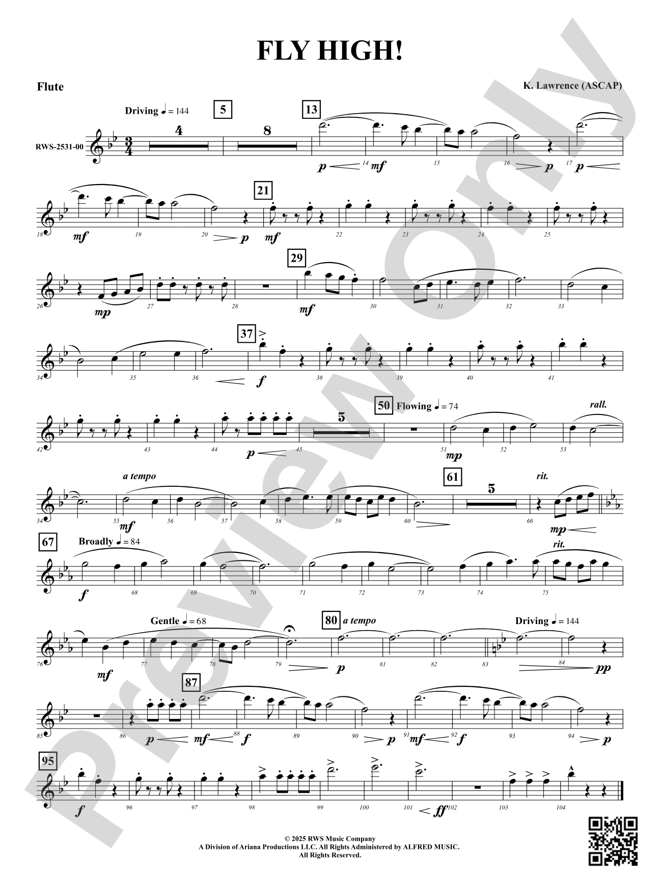 Fly High!: Flute