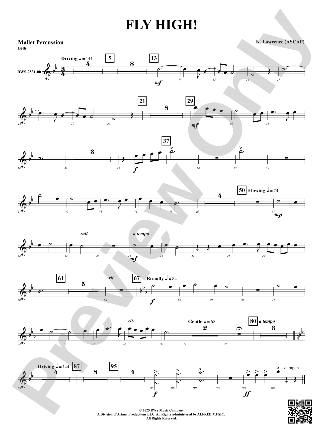 Fly High!: Mallet Percussion: Bells