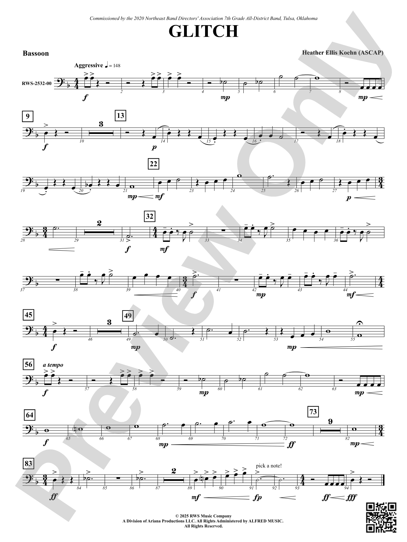 Glitch: Bassoon